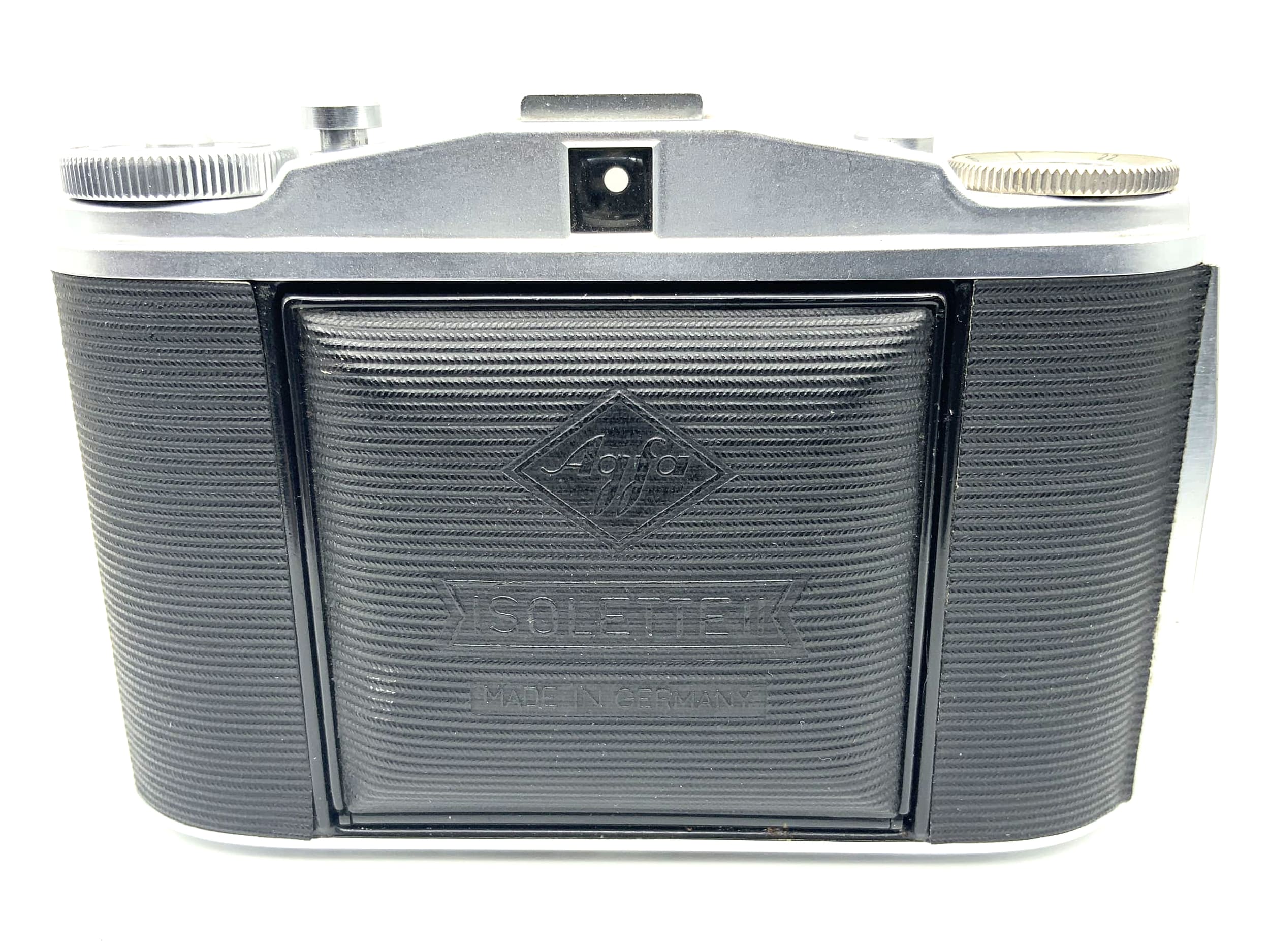 Agfa Isolette II Klappkamera mit Solinar 1:4.5 f=85mm Compur Rapid Rollfilm