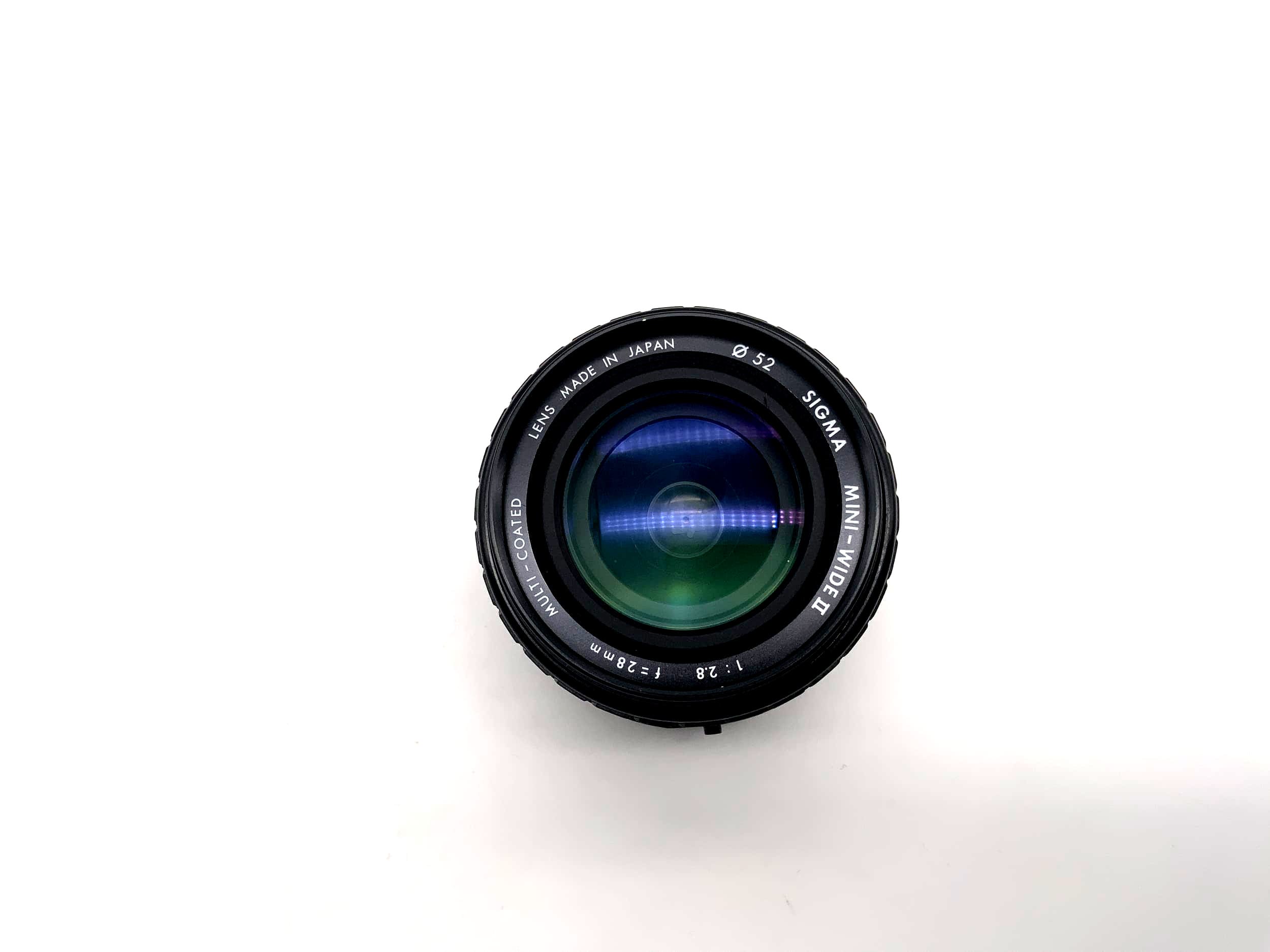 Sigma 28mm 1:2.8 Objektiv Multi Coated Mini Wide II Kamera Lens (Pentax K)