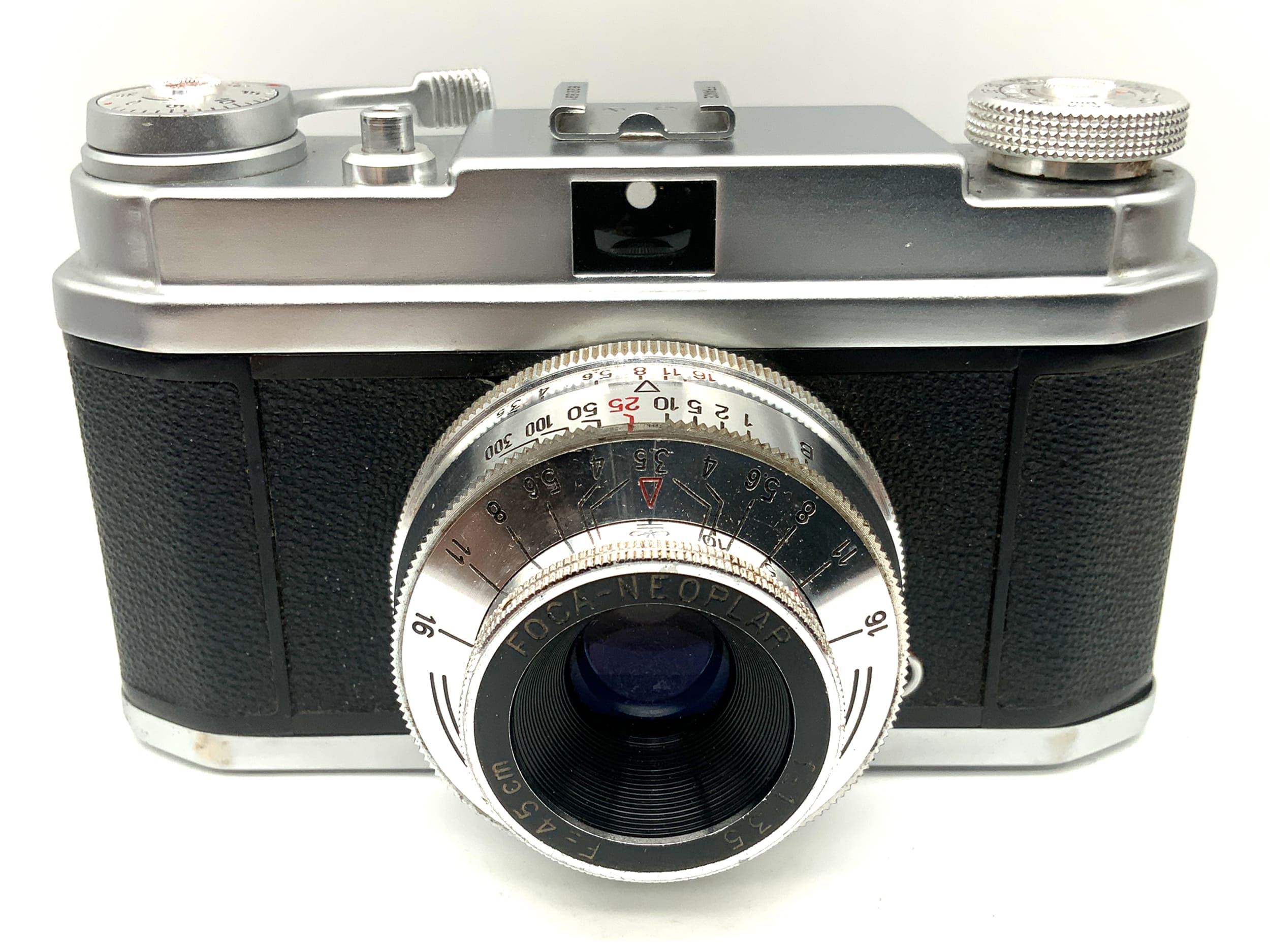 Foca Sport Sucherkamera mit Neoplar 1:3.5/4.5cm Kompaktkamera Analogkamera