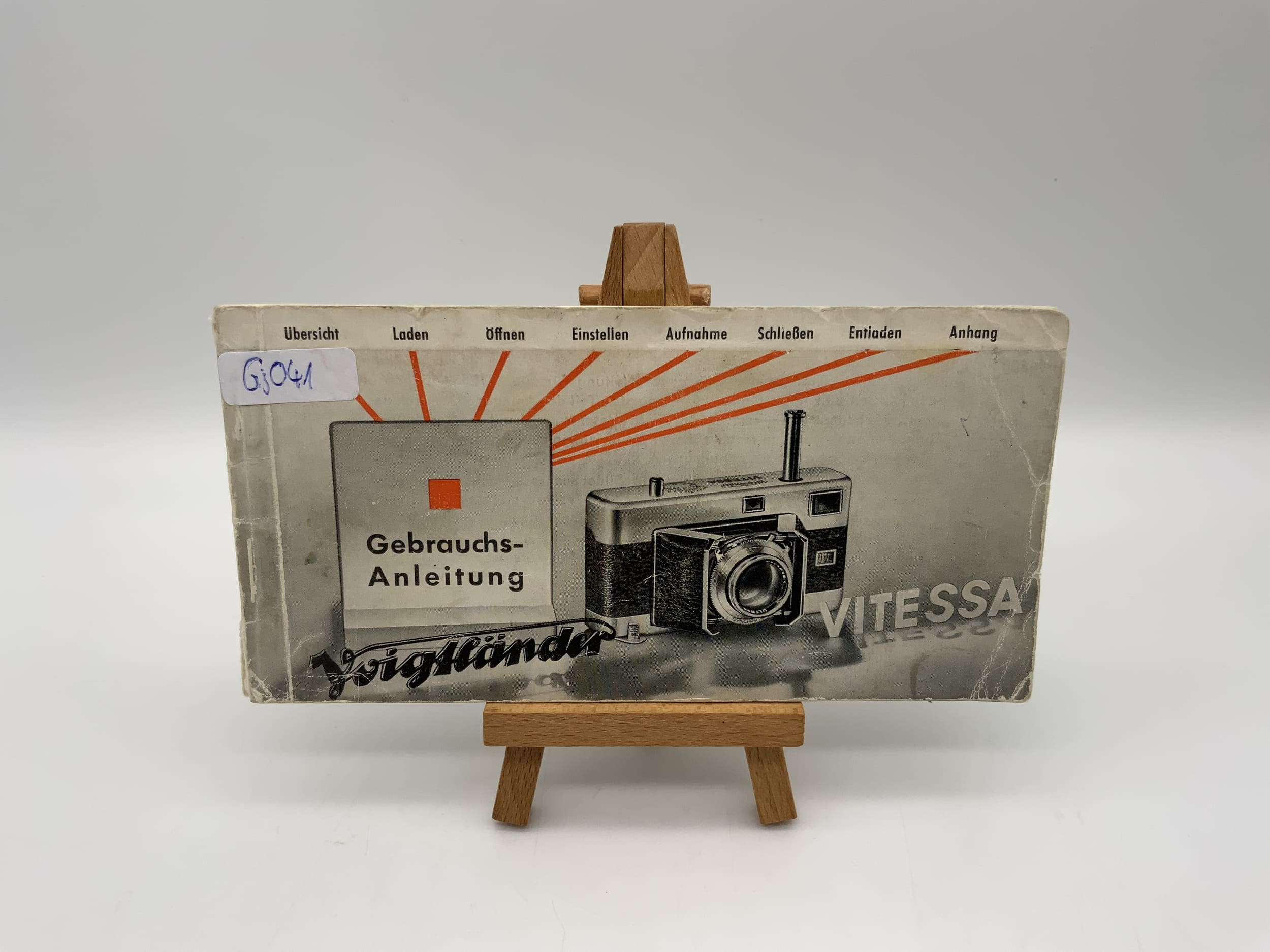 Voigtländer Vitessa Bedienungsanleitung Deutsch Gebrauchsanweisung Magazin