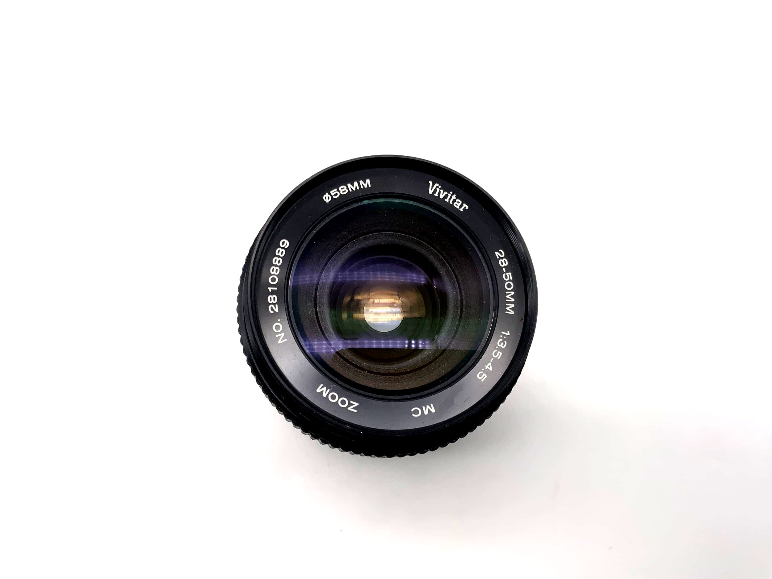 Vivitar 1:3.5-4.5 28-50mm Objektiv Multi Coating Zoom Kamera Lens (Canon FD)