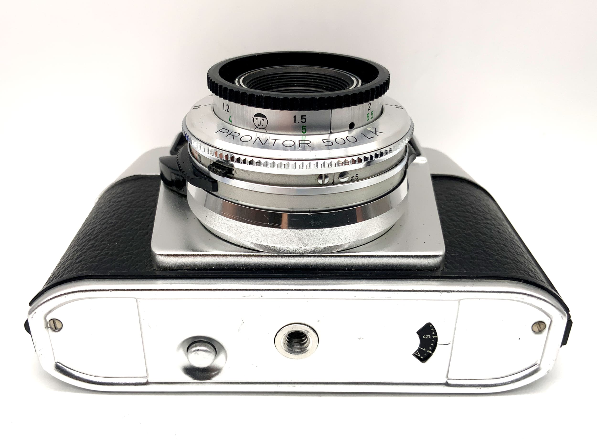 OGA Obergassner München Sucherkamera Steinheil Cassar 1:2.8/45 Prontor 500 LK