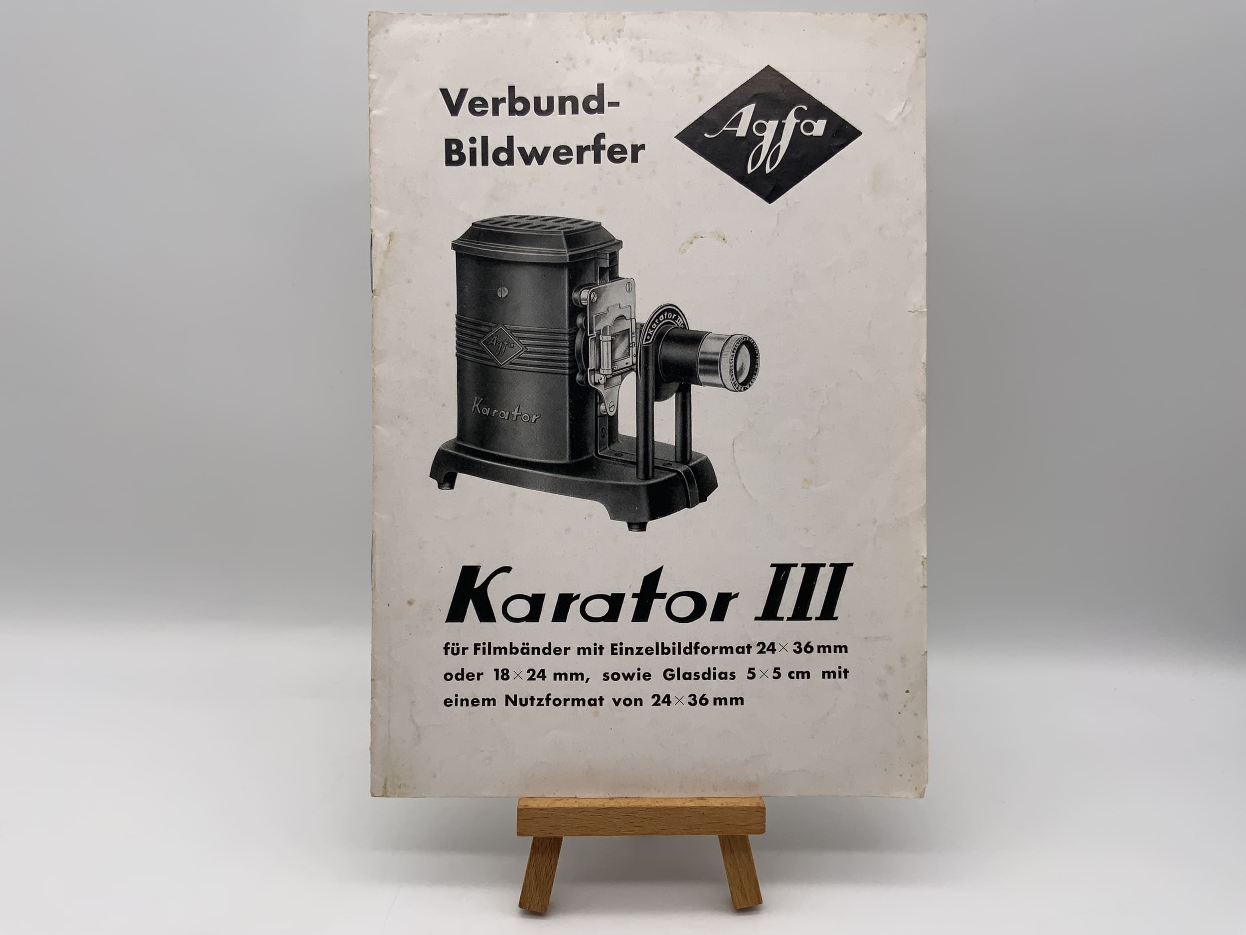 Agfa Karator III Bedienungsanleitung Deutsch Gebrauchsanweisung Magazin