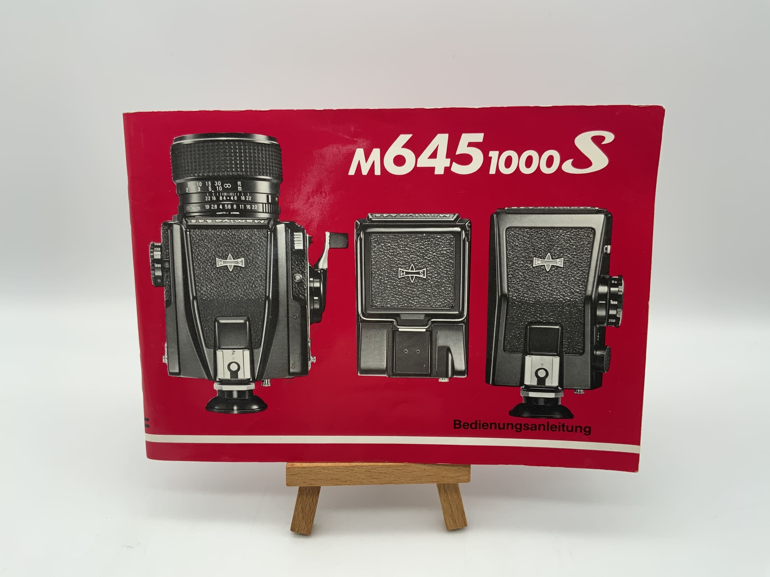 Mamiya M645 1000S Bedienungsanleitung Deutsch Gebrauchsanweisung Magazin
