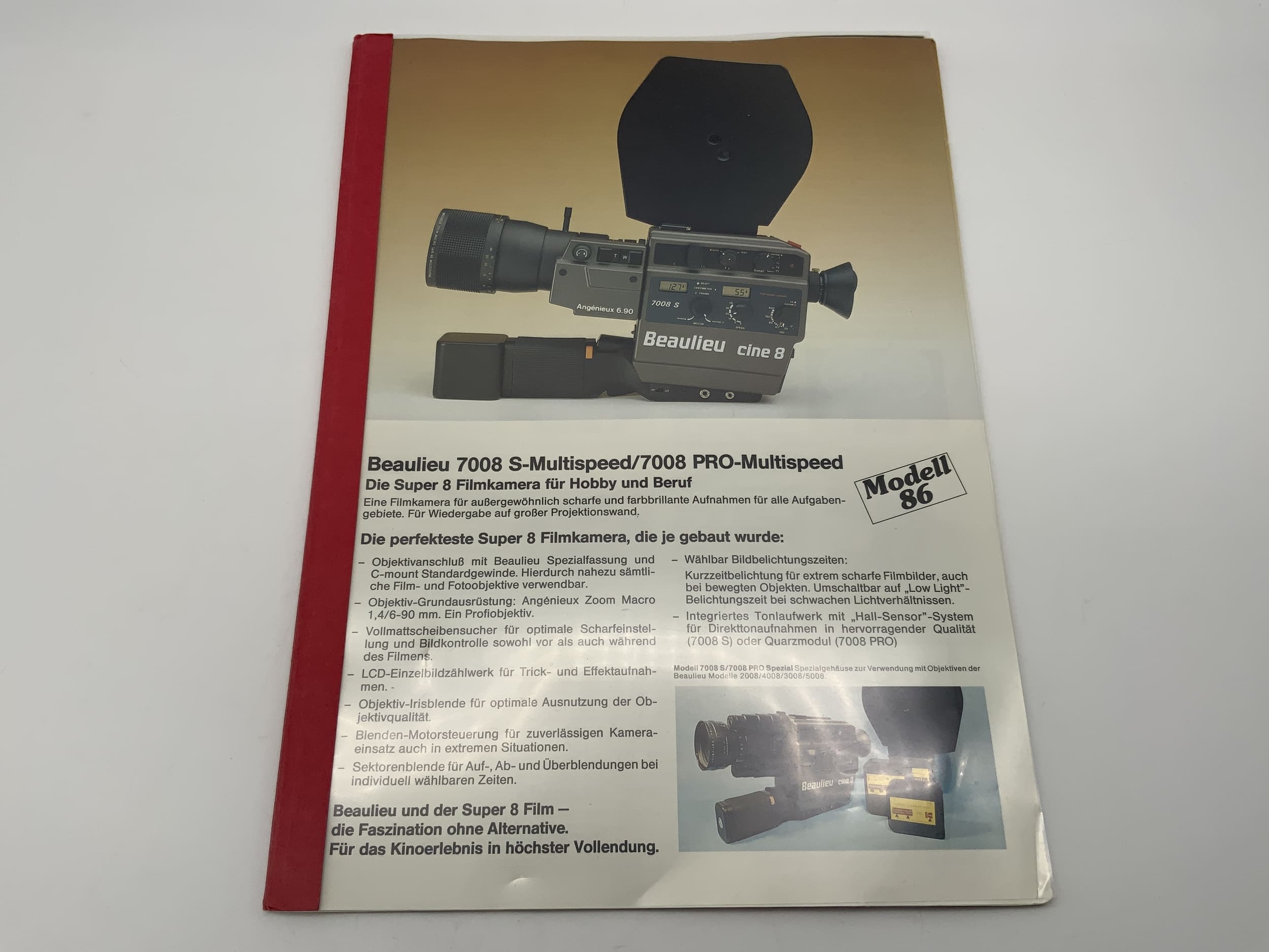 Beaulieu 7008S Infoheft Deutsch Gebrauchsanweisung Magazin