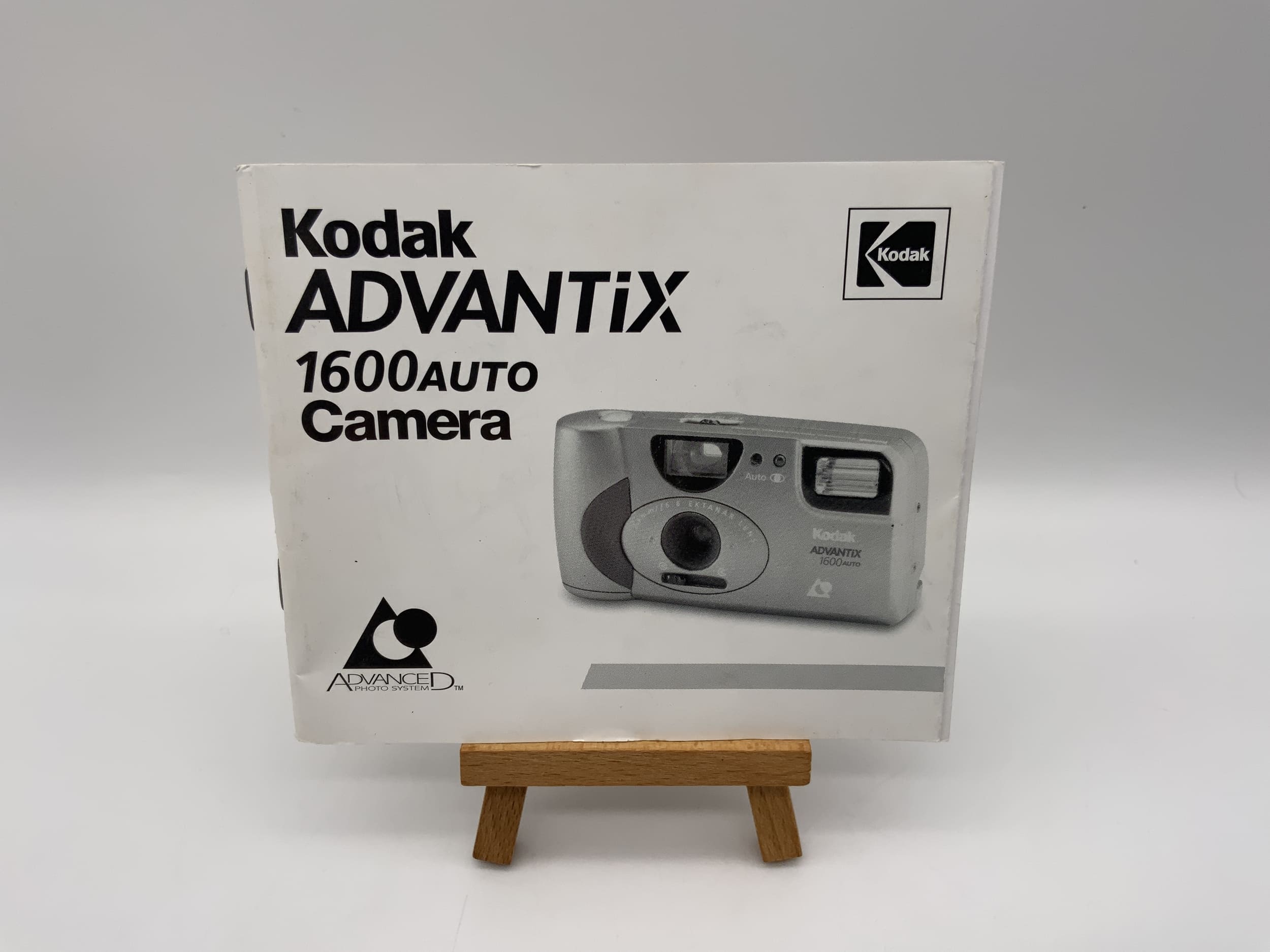 Kodak Advantix 1600 Auto Camera Bedienungsanleitung Deutsch Gebrauchsanweisung