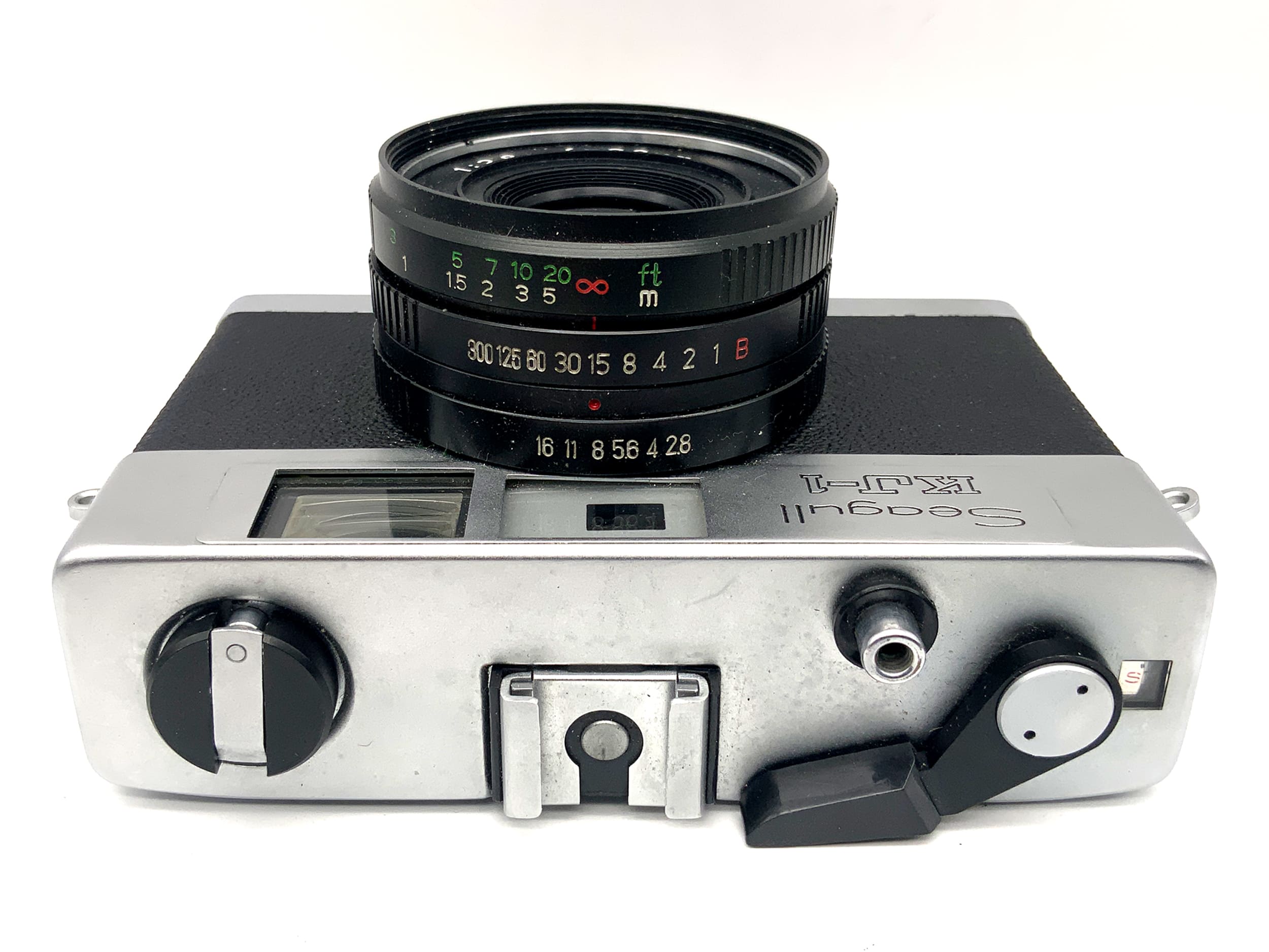 Seagull KJ-1 Sucherkamera mit Haiou-45 1:2.8/38mm mit Tasche Analogkamera