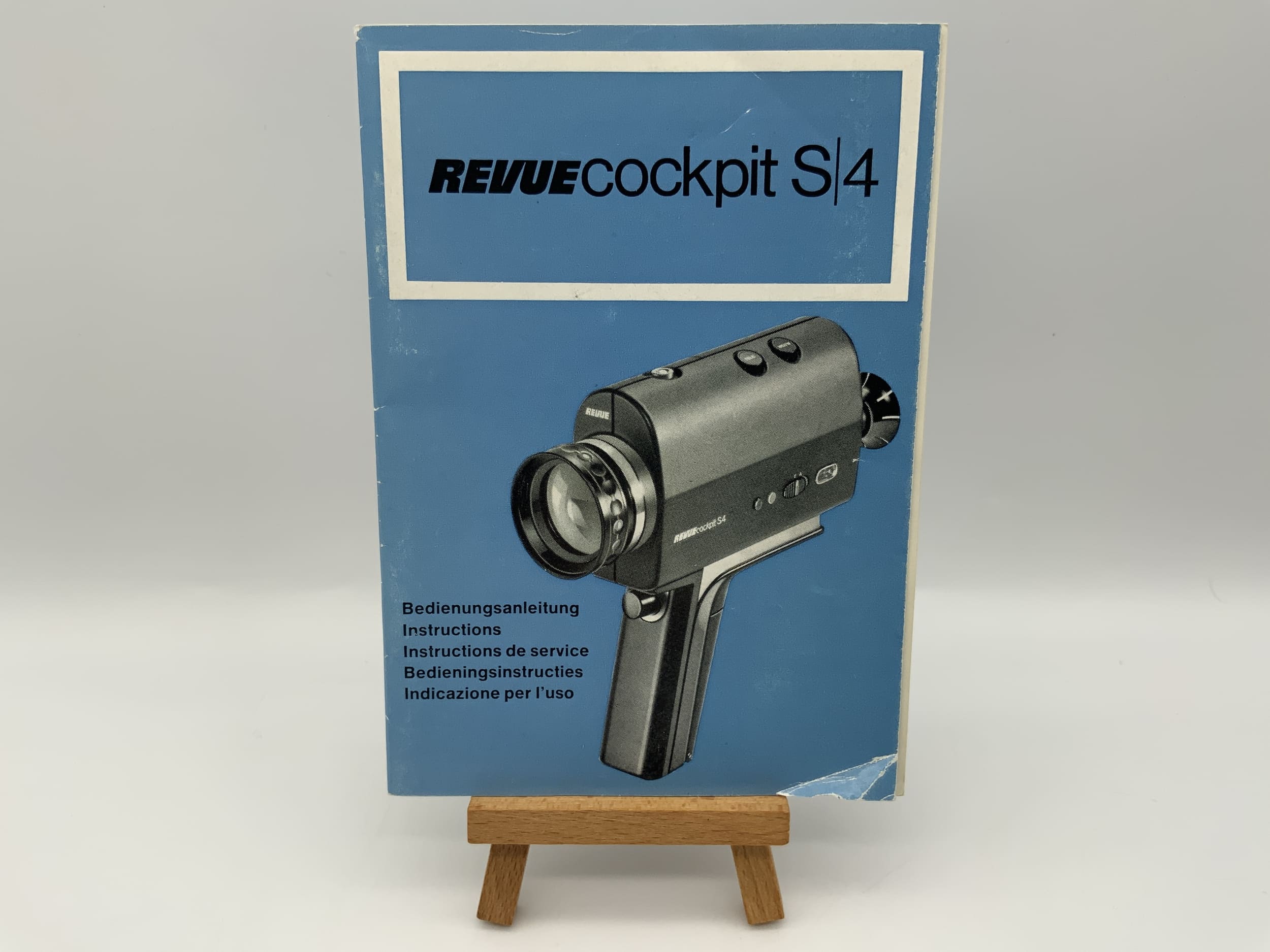 Revue cockpit S4 Bedienungsanleitung Deutsch Gebrauchsanweisung Magazin