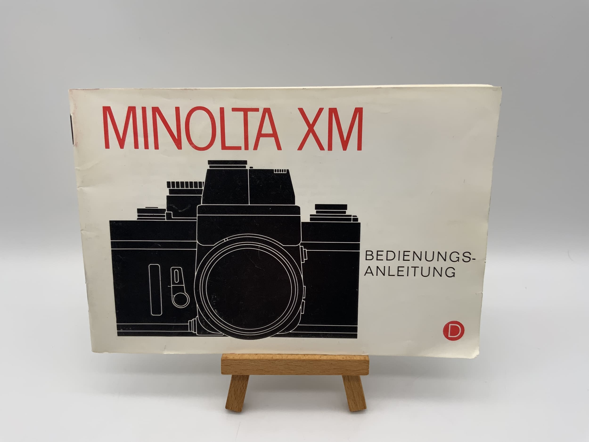 Minolta XM Bedienungsanleitung Deutsch Gebrauchsanweisung Magazin