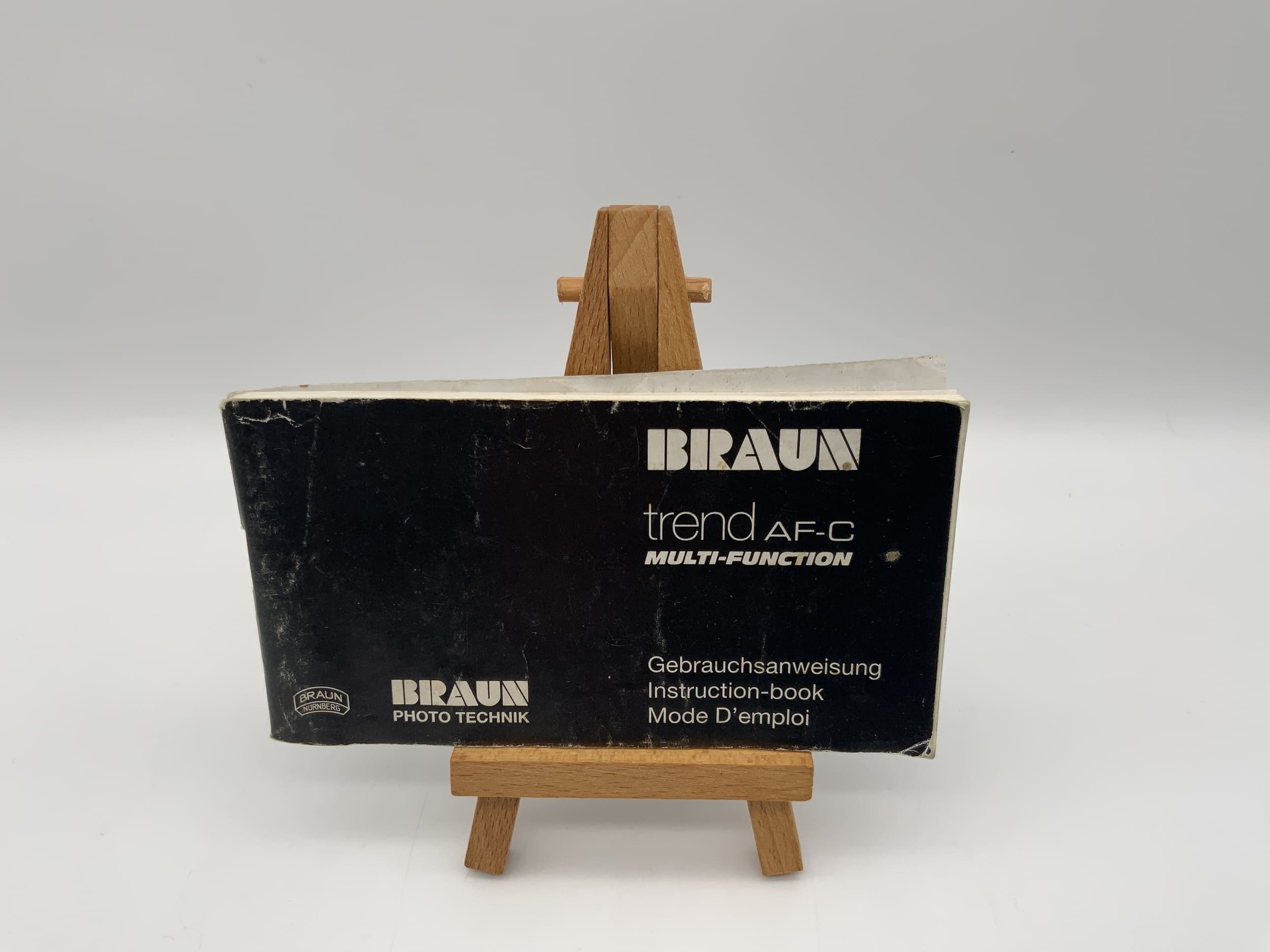 Braun trend AF-C Bedienungsanleitung Deutsch Gebrauchsanweisung Magazin