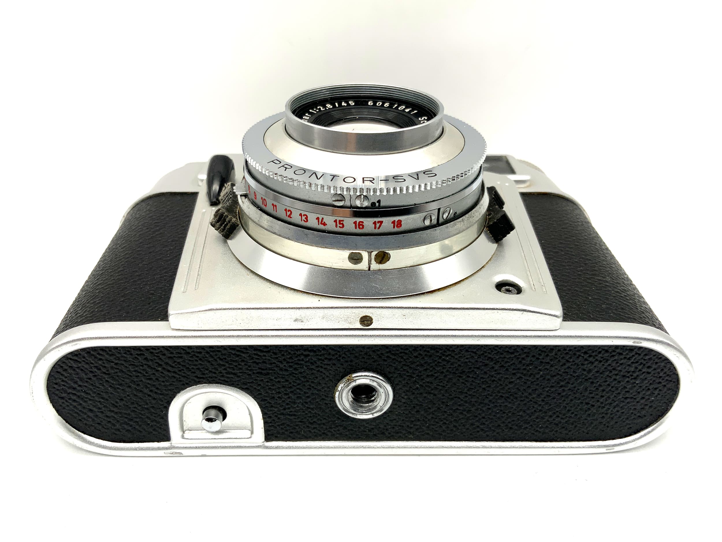 Franka Super Frankarette Sucherkamera mit Xenar 1:2.8/45 Prontor-SVS