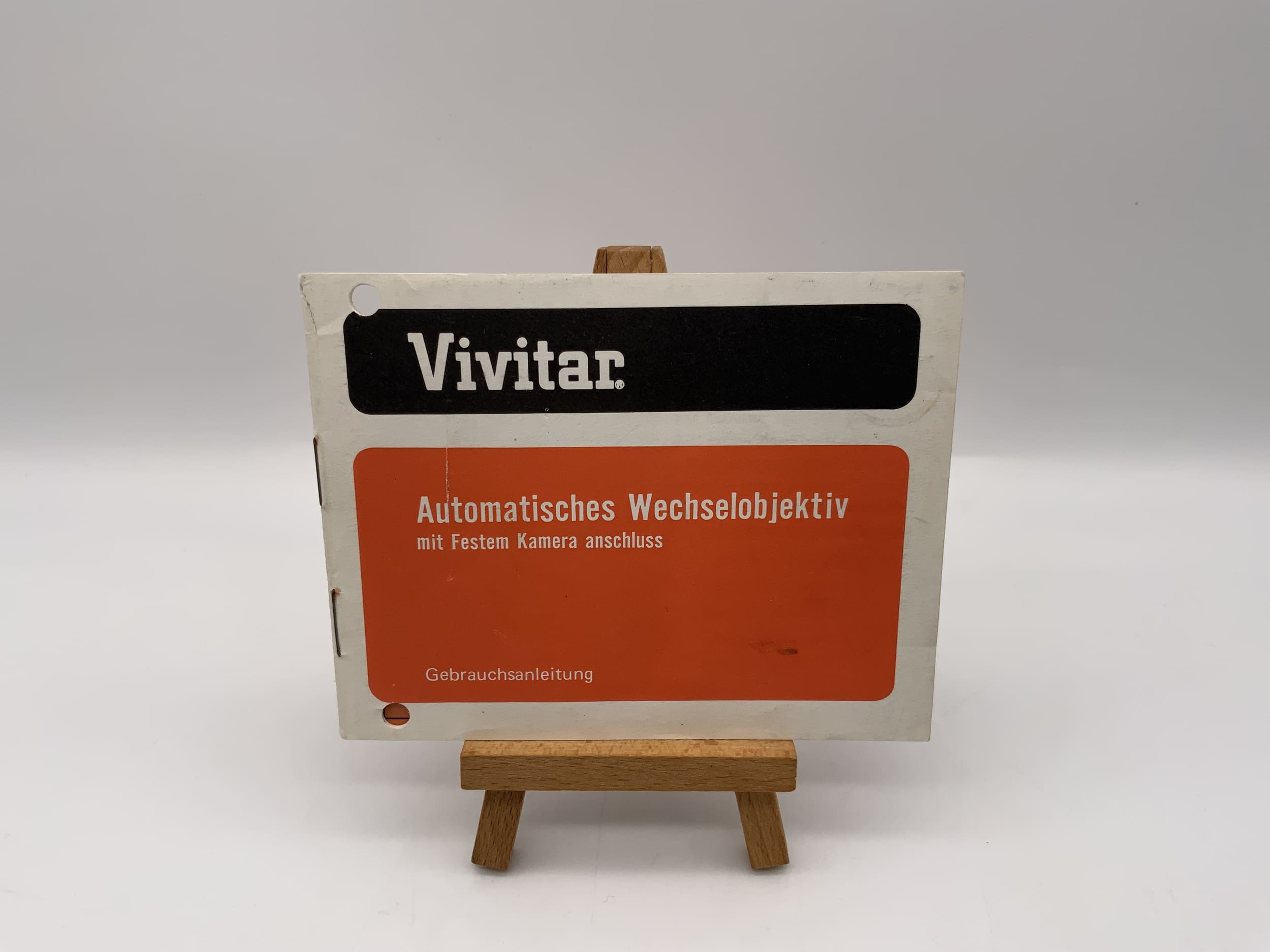 Vivitar Automatisches Wechselobjektiv Bedienungsanleitung Deutsch