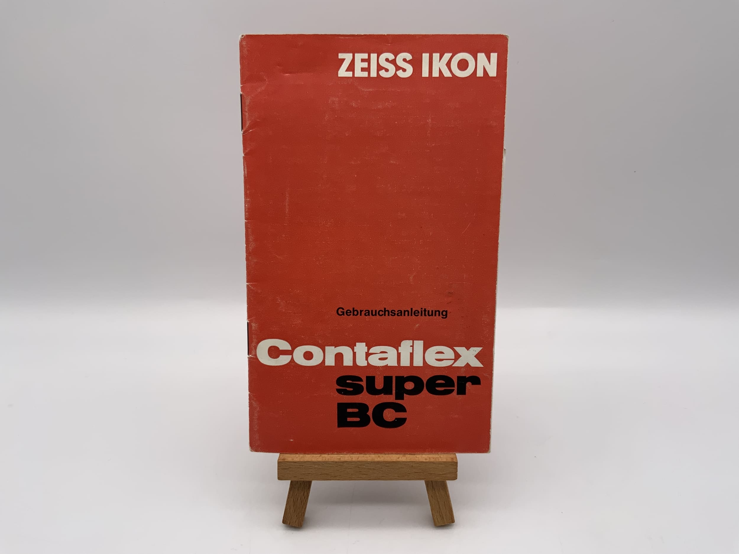 Zeiss Ikon Contaflex super BC Bedienungsanleitung Deutsch Gebrauchsanweisung