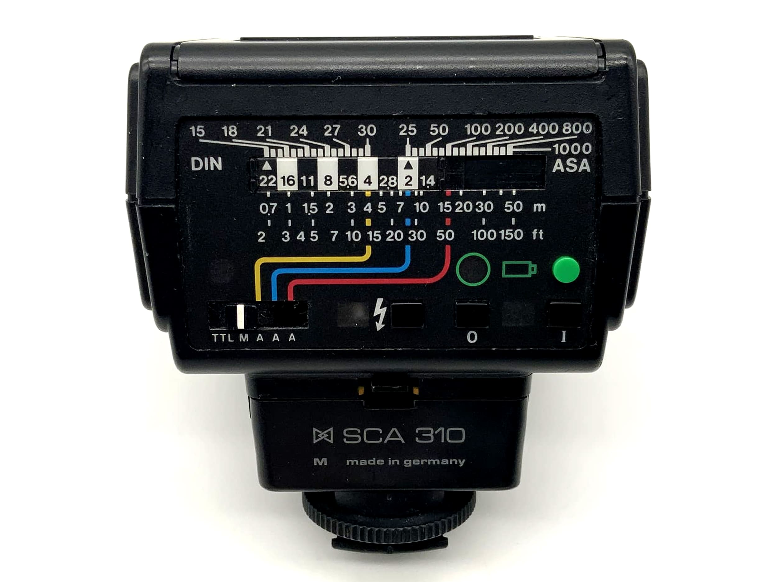 Metz 32 CT 3 Blitzgerät SCA 310 für Canon Kamera Blitz Aufsteckblitz Flash Licht