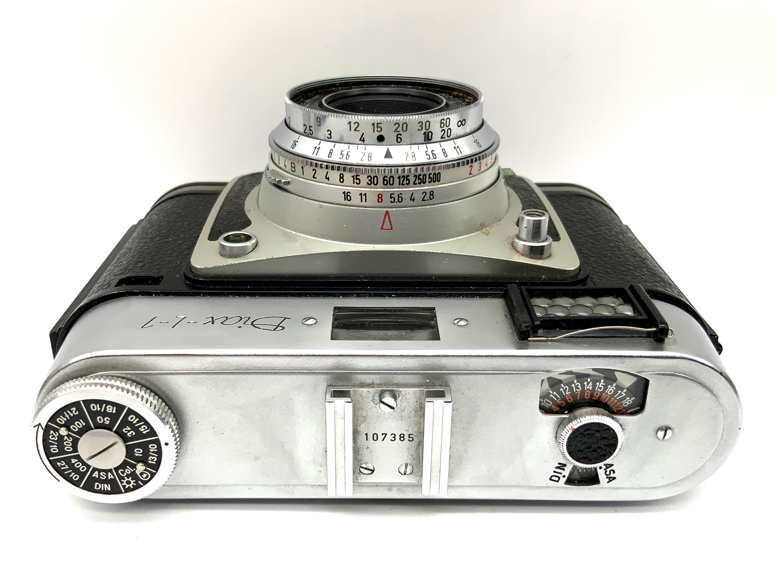 Voss Diax L-1 Sucherkamera mit Trinar 1:2.8/45mm Compur-Rapid Analogkamera