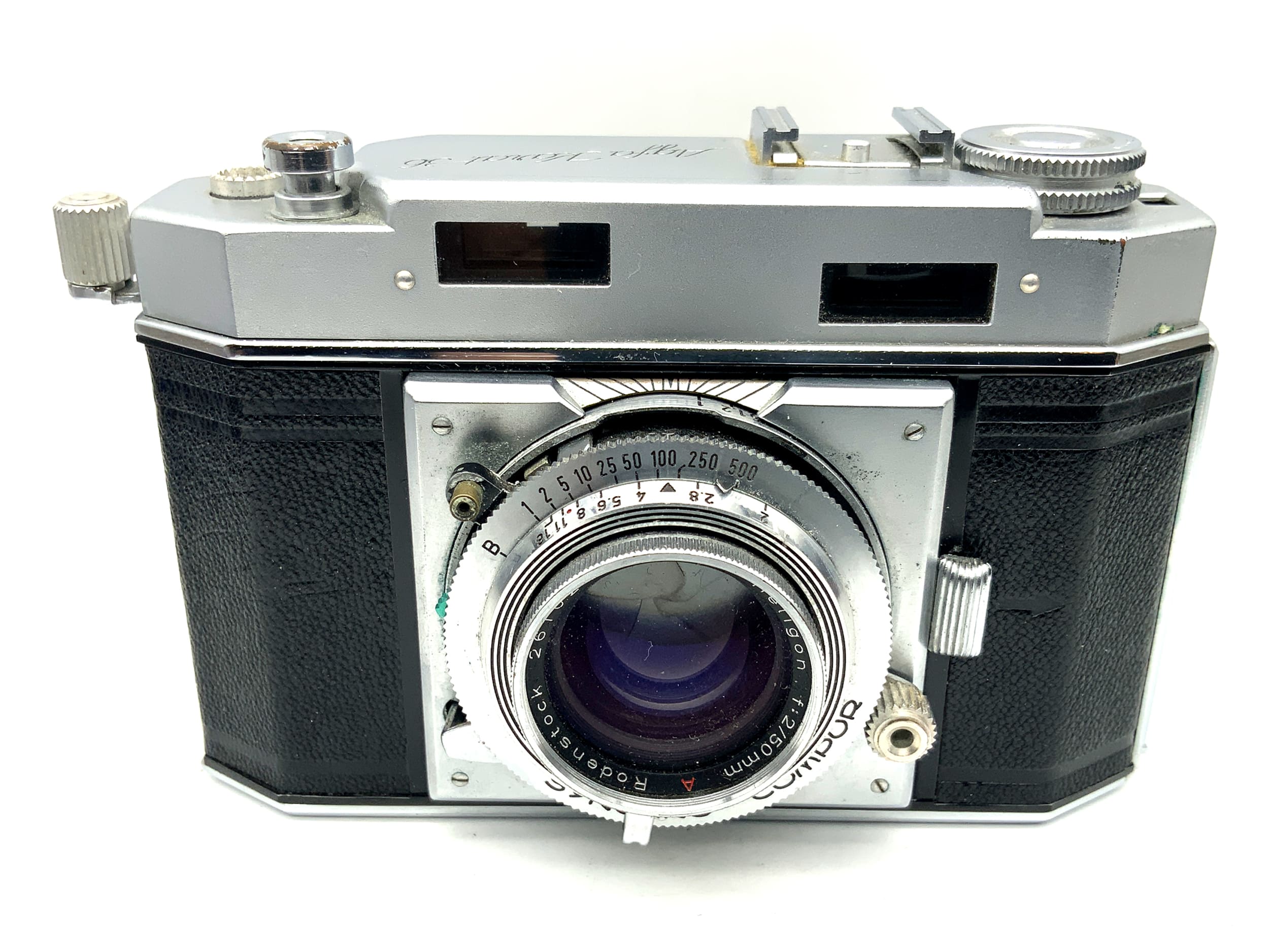 Agfa Karat 36 Sucherkamera Rodenstock Karat-Heligon f:2/ 50mm A Synchro Compur