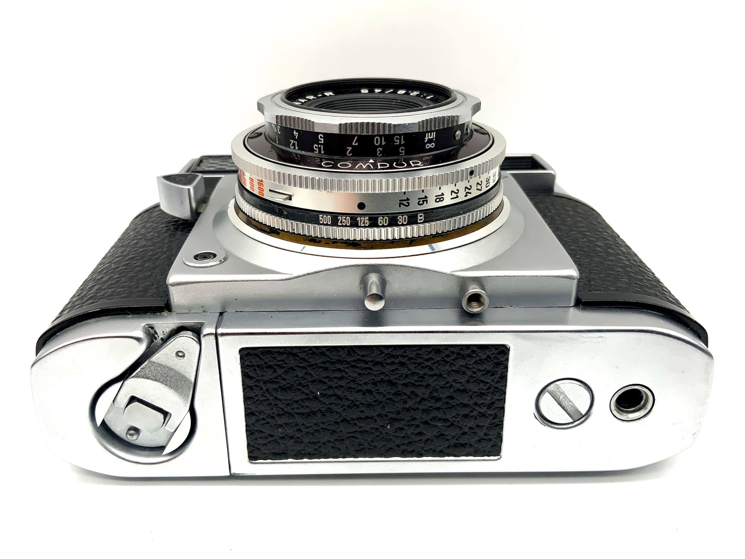 Agfa Selecta-m Messsucherkamera mit Solinar-R 1:2.8/45 Compur Motorantrieb