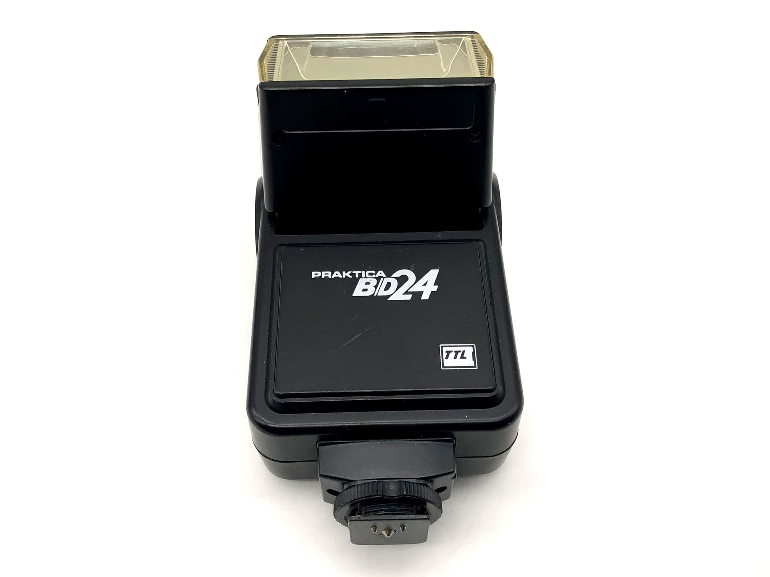 Praktica BD24 Blitzgerät TTL Kamera Blitz Aufsteckblitz Flash Licht