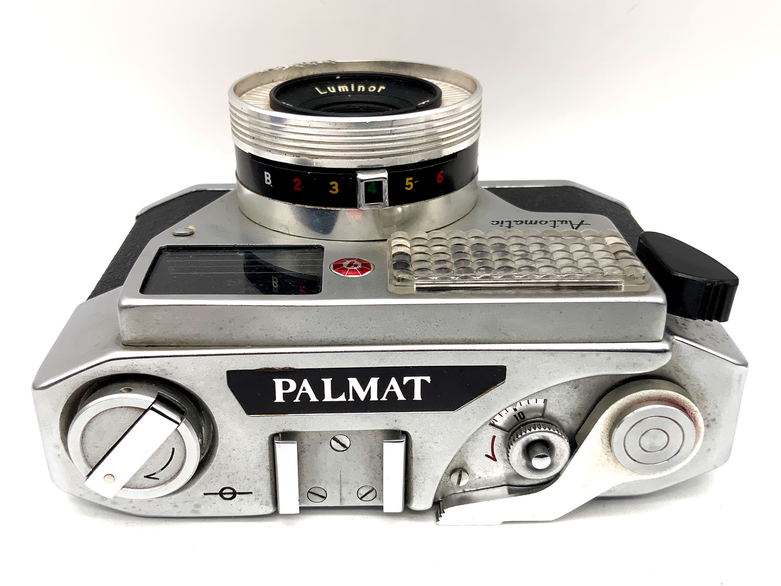 Palmat Automatic Sucherkamera mit Luminor F=40mm Kompaktkamera Analogkamera