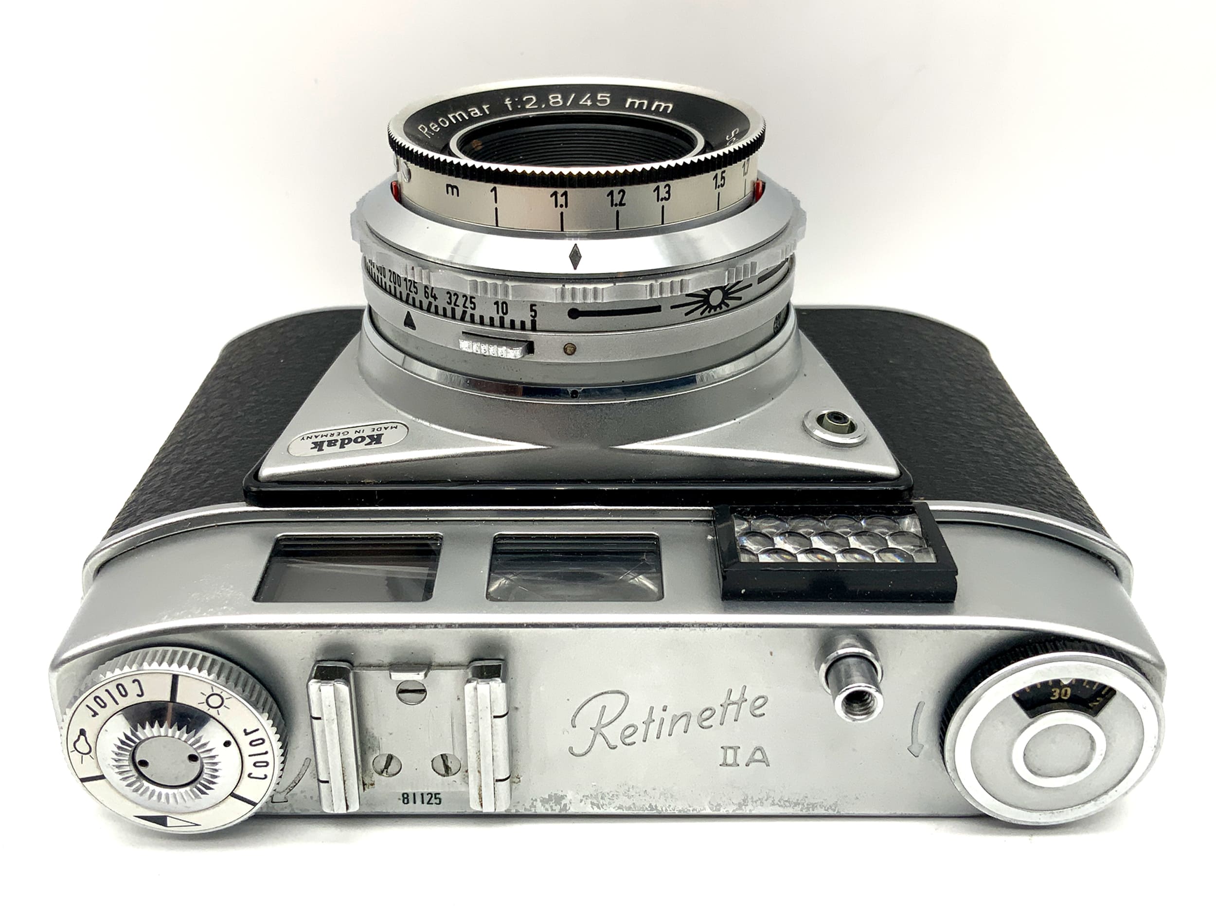 Kodak Retinette II A Sucherkamera mit Reomar f:2.8/45mm Prontormat !Beli defekt!