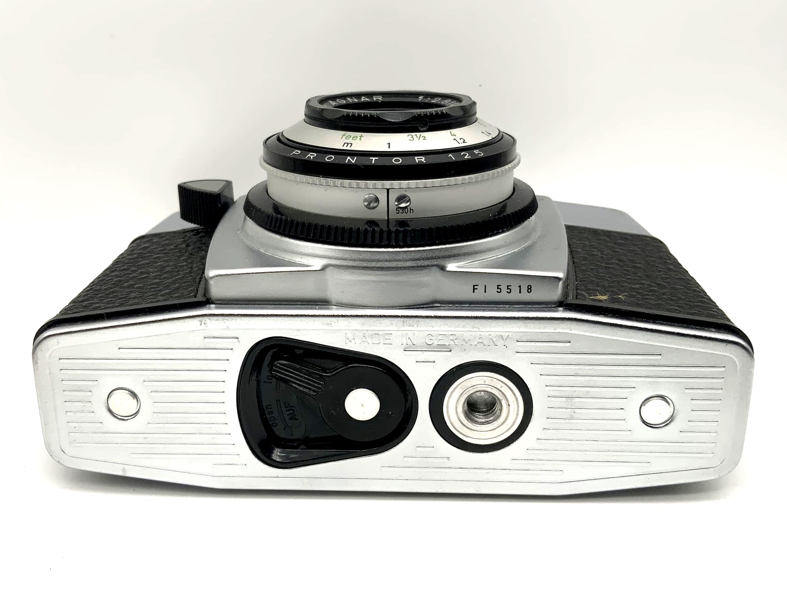 Agfa Silette-F Sucherkamera mit Color-Agnar 1:2.8/45 Analogkamera Prontor 125