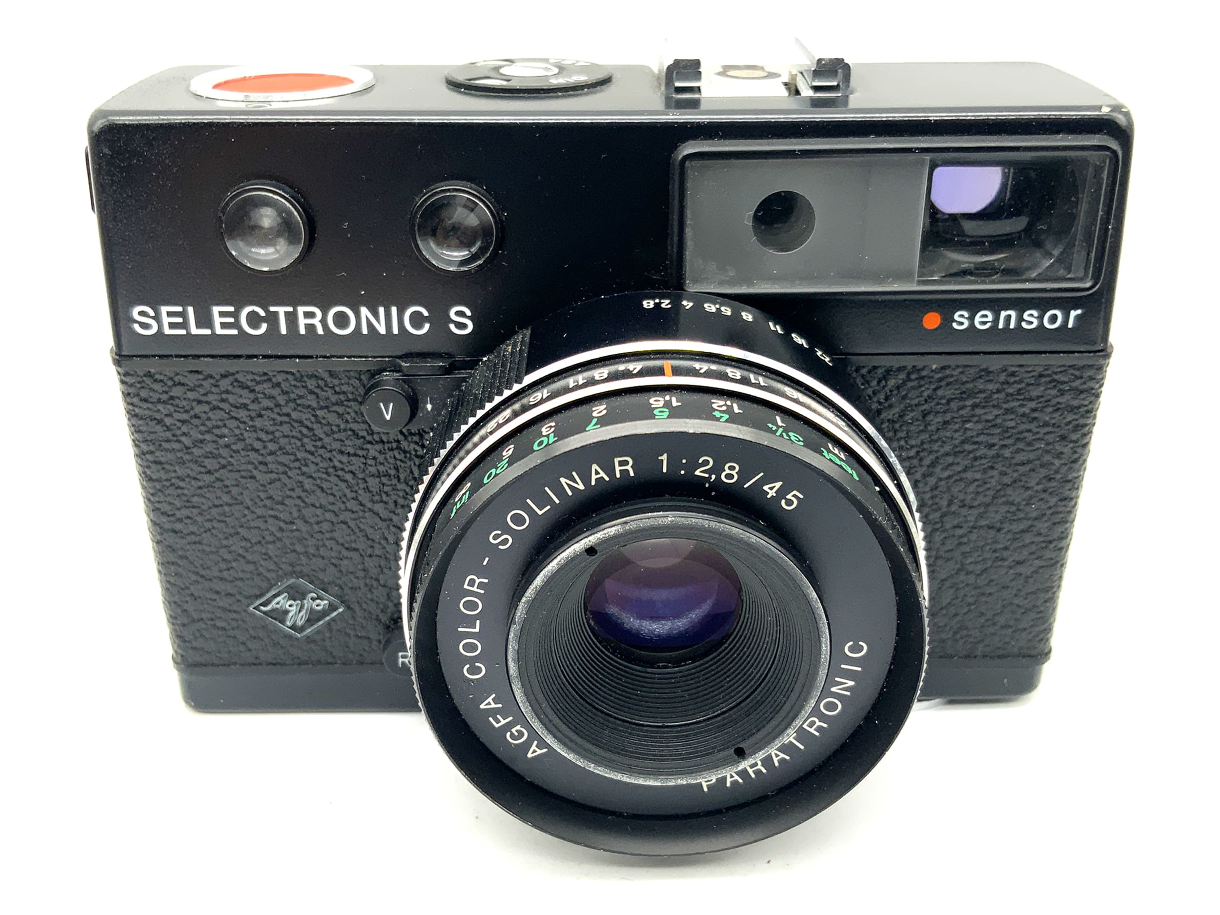 Agfa Selectronic S sensor mit Color-Solinar 1:2.8/45 Paratronic !Beli defekt!