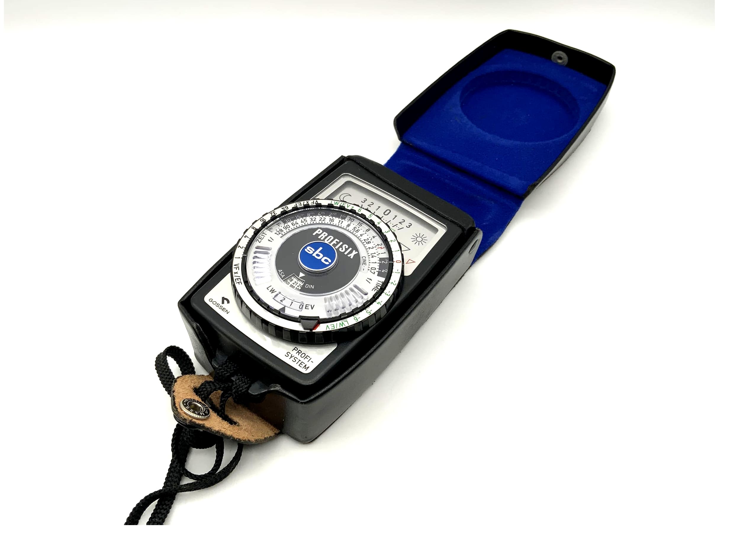 Gossen Profisix Belichtungsmesser sbc Profi-System mit Tasche Lichtmesser