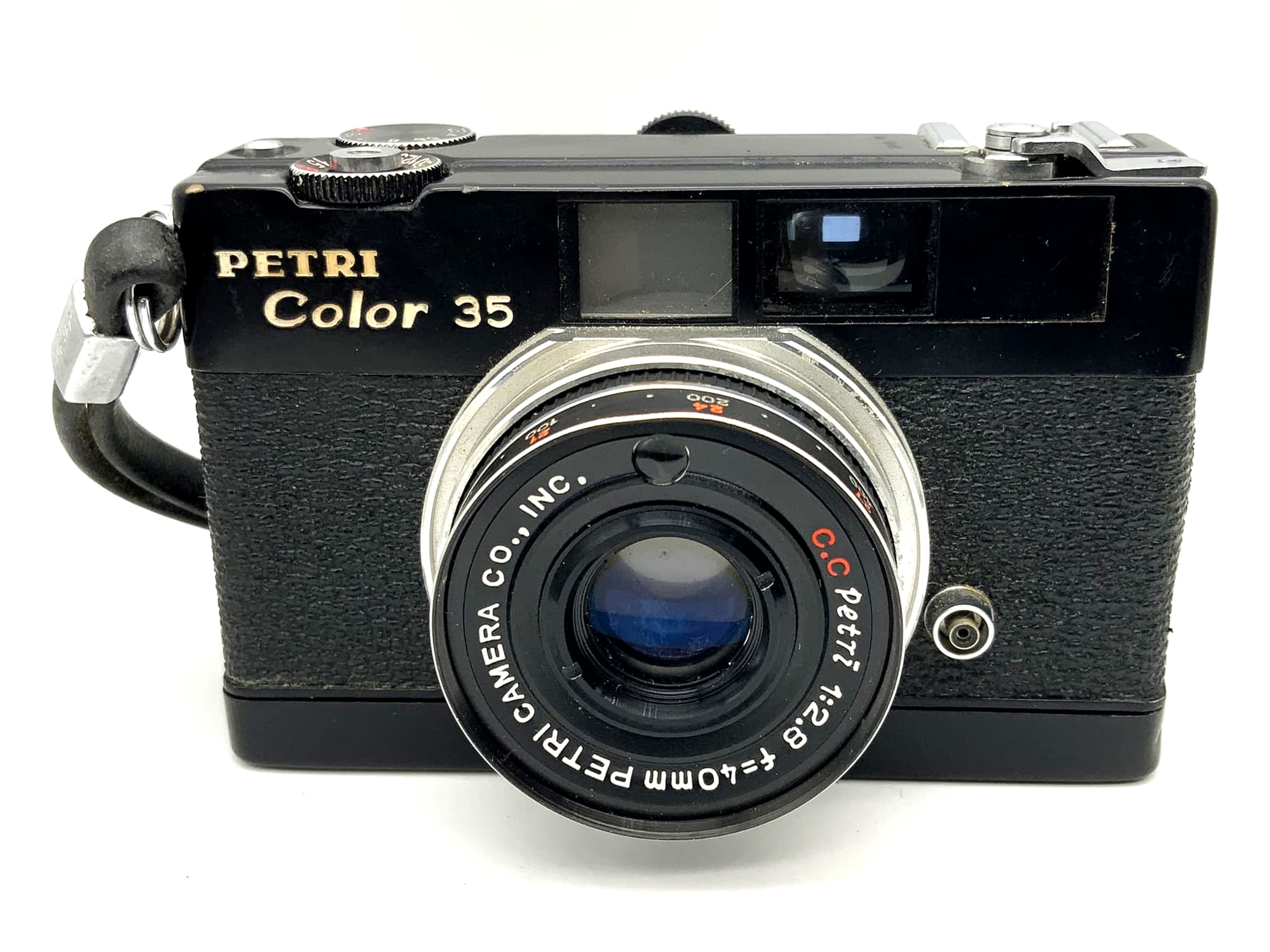 Petri Color 35 Sucherkamera mit c.c 1:2.8 f=40mm Analogkamera schwarz