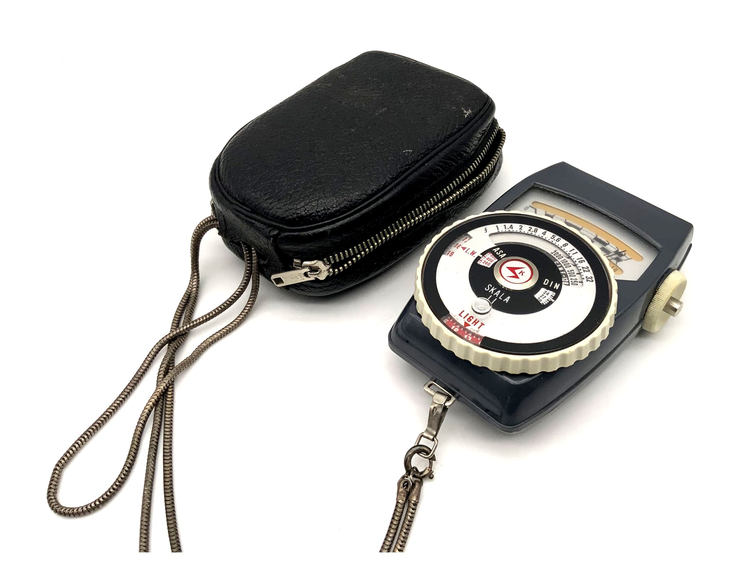 Revue Model 65 Belichtungsmesser mit Tasche Lichtmesser light meter Lichtmeter