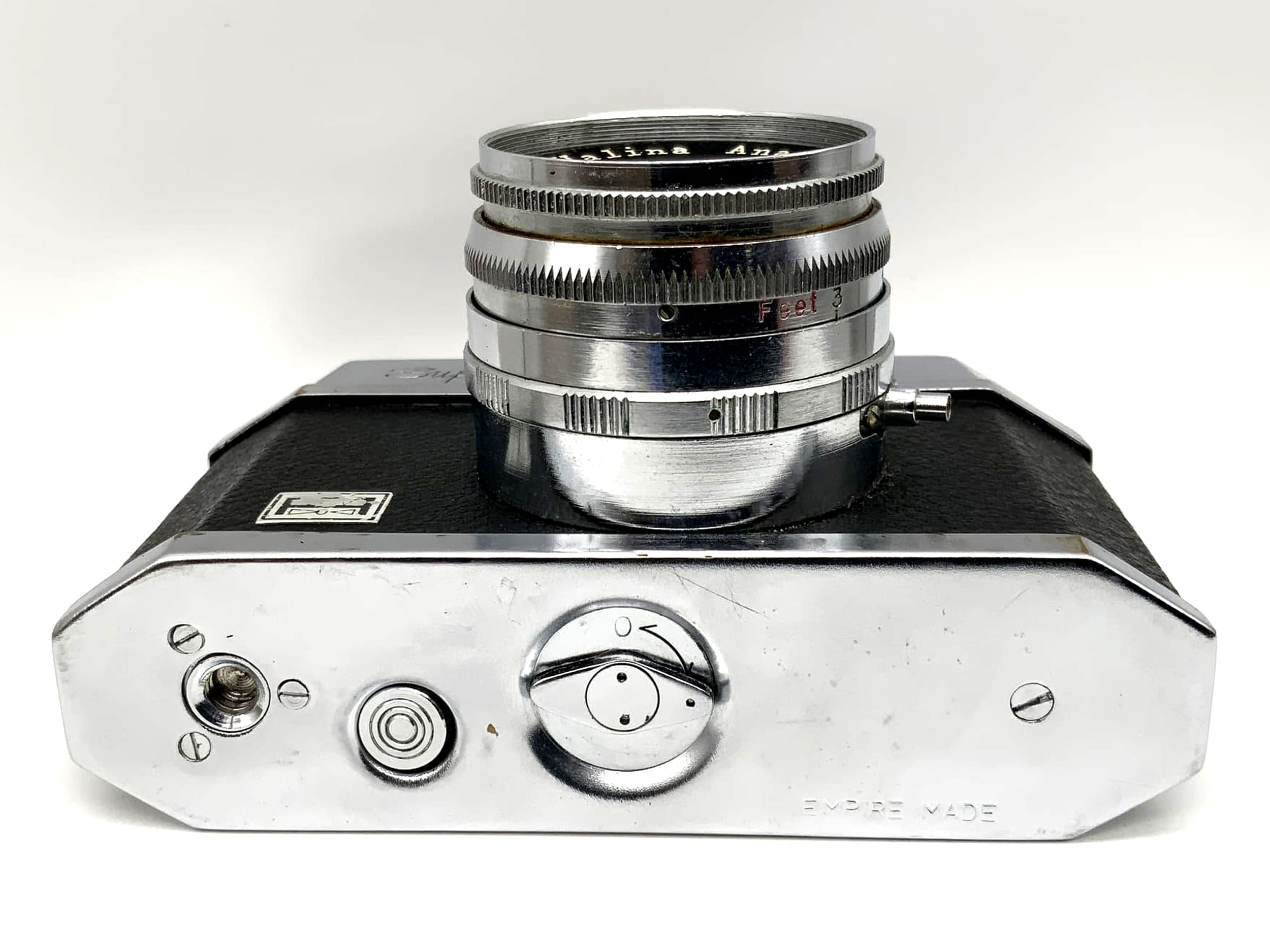 Halina 35x super Sucherkamera mit Anastigmat f.c. 1:3.5 45mm Analogkamera