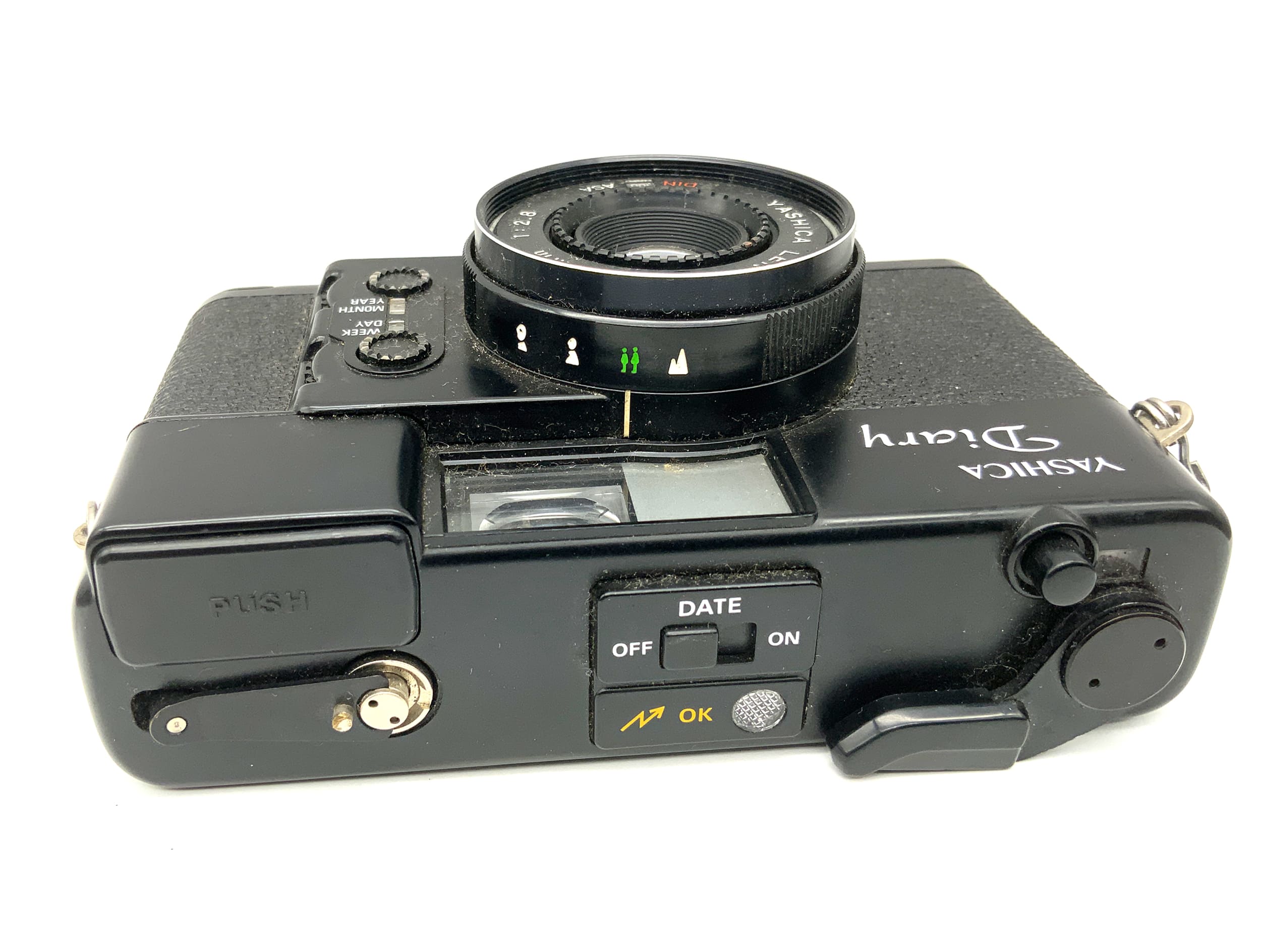 Yashica Diary Point&Shoot mit Yashica Lens 1:2.8/38mm Analogkamera