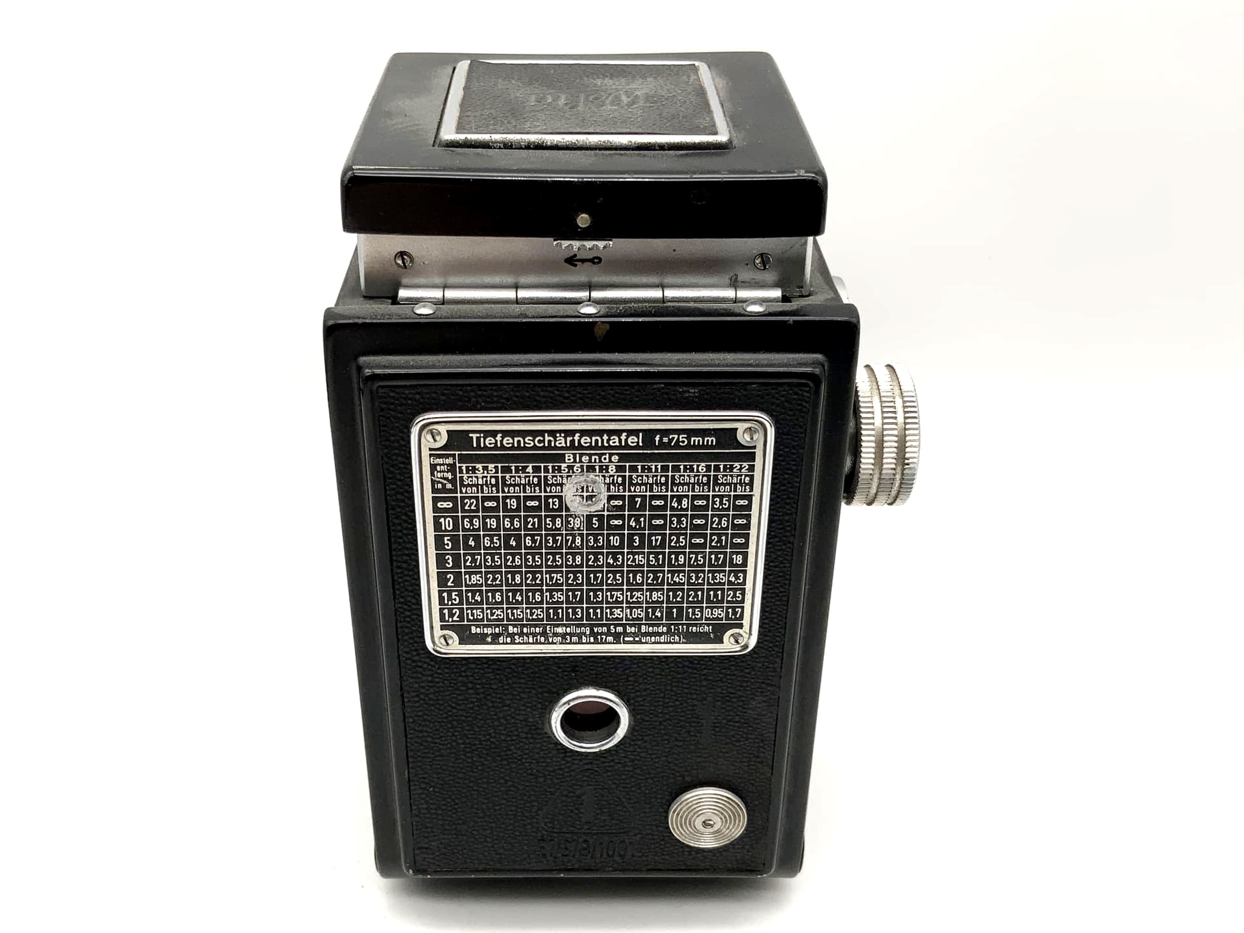 Welta Reflekta II TLR mit Meyer Optik Trioplan 1:3.5/75 Cludor Mittelformat 6x6