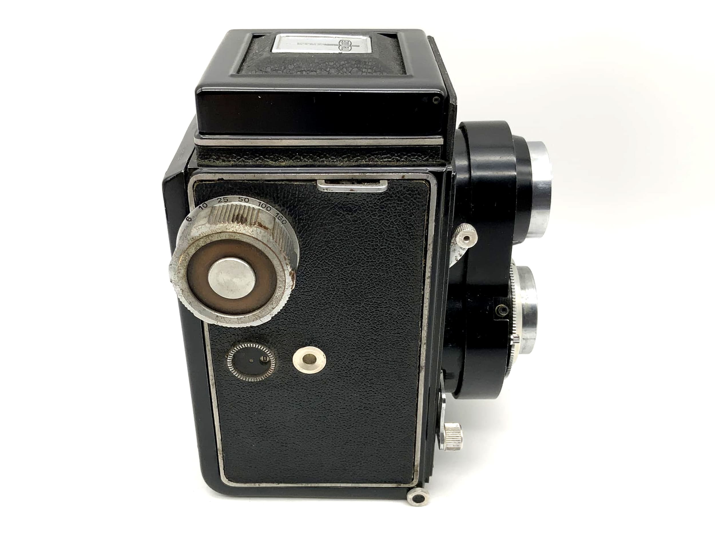 Meopta Flexaret IV TLR mit Belar 1:3.5 f=80mm Prontor-SVS zweiäugige Kamera