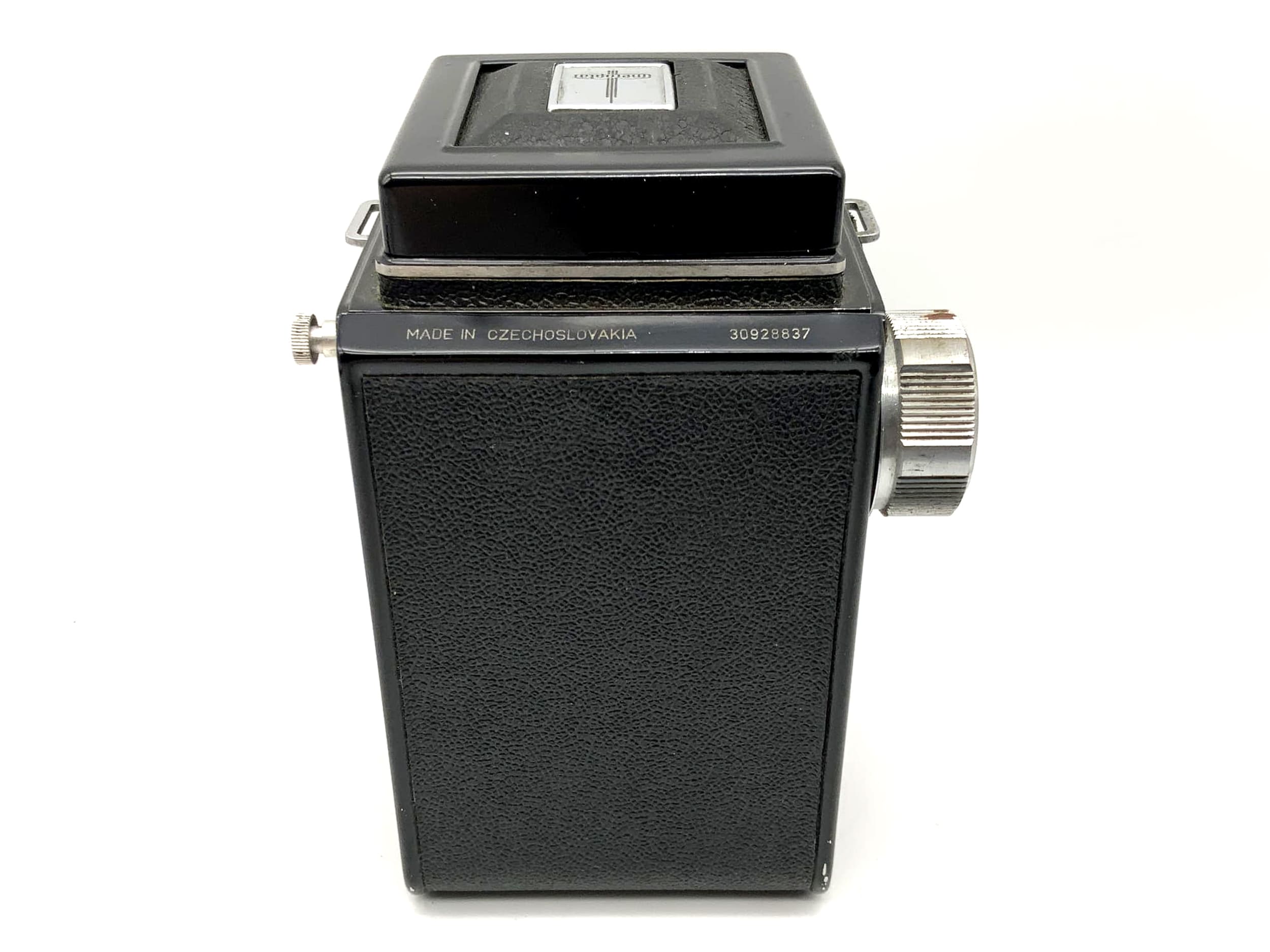 Meopta Flexaret IV TLR mit Belar 1:3.5 f=80mm Prontor-SVS zweiäugige Kamera