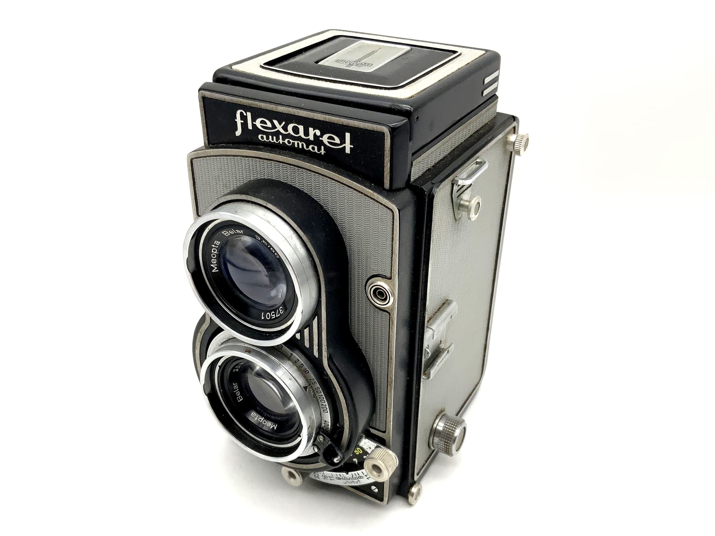 Meopta Flexaret Automat IV TLR mit Belar 1:3.5/80 Metax Mittelformat 6x6