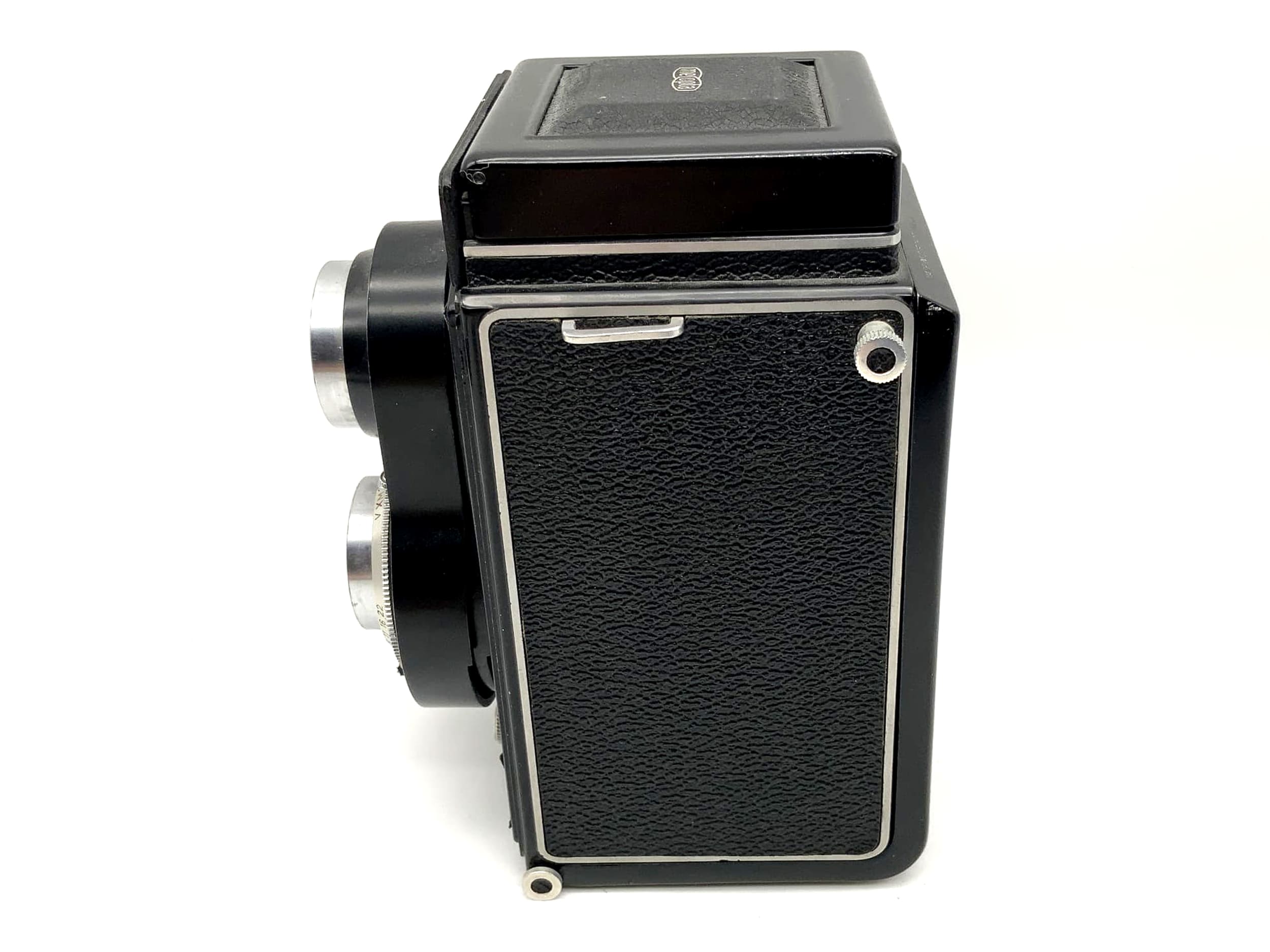 Meopta Flexaret IV TLR mit Belar 1:3.5 f=80mm Prontor-SVS 6x6 zweiäugige Kamera