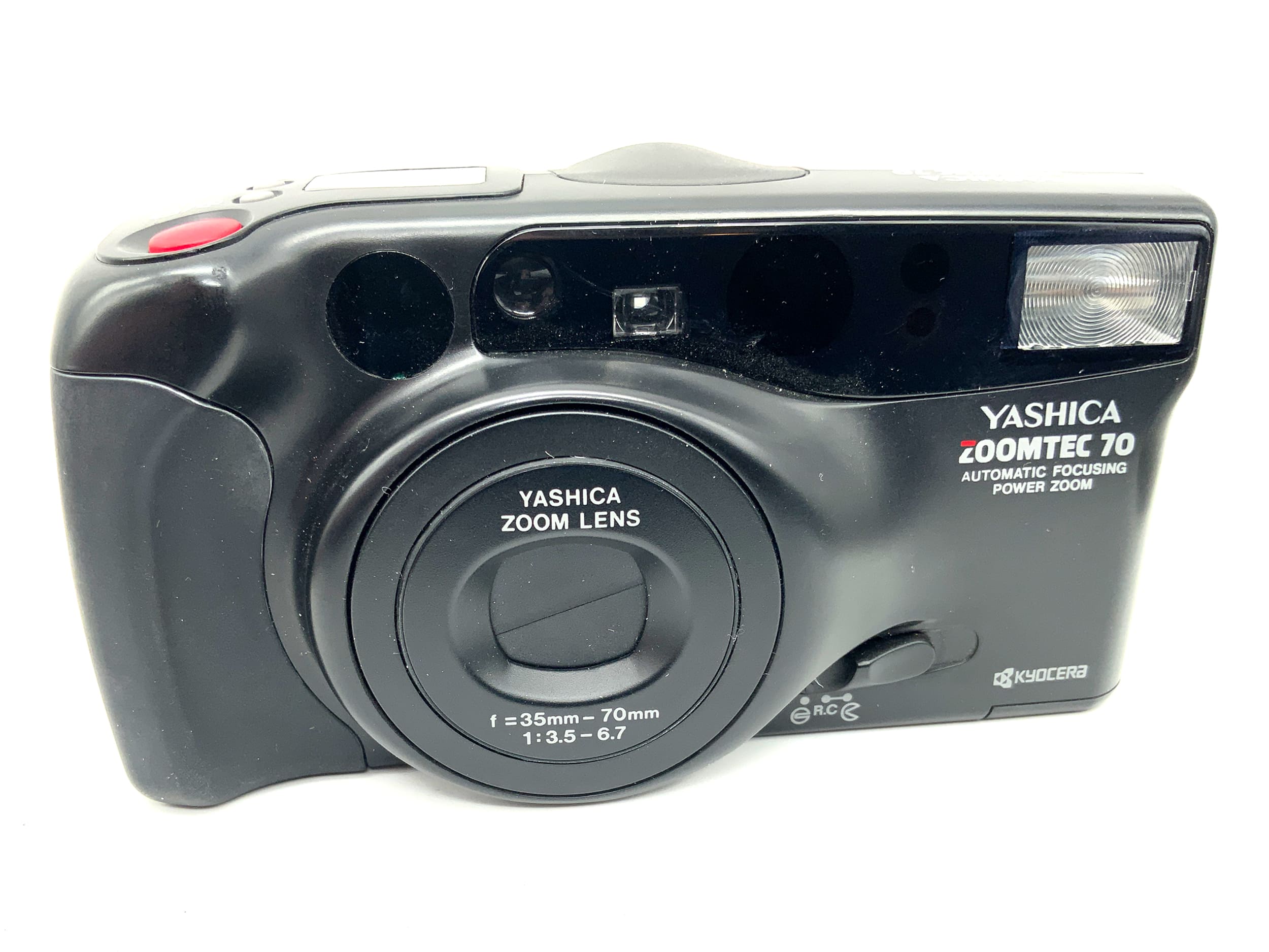 Yashica Zoomtec 70 Point&Shoot mit Zoom Lens 35-70mm 1:3.5-6.7 Analogkamera