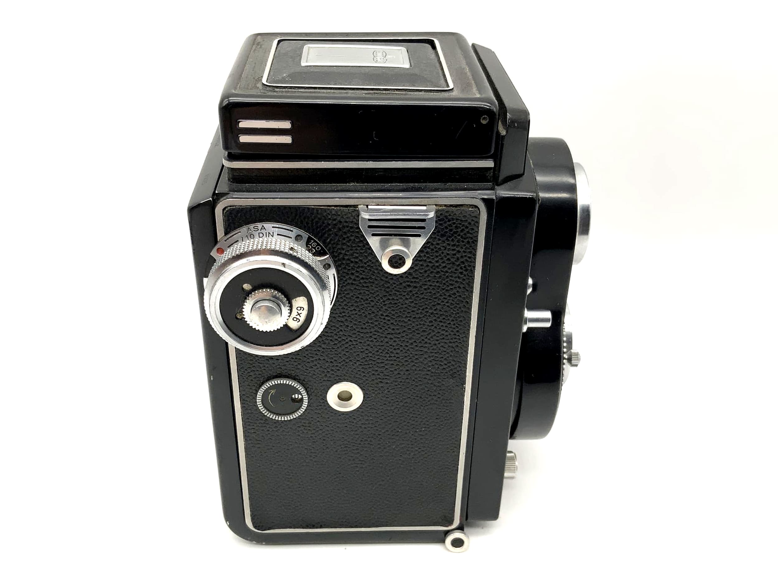 Meopta Flexaret Automat IVa TLR mit Belar 3.5/80 Compur Tapeten Rollei F&H 6x6