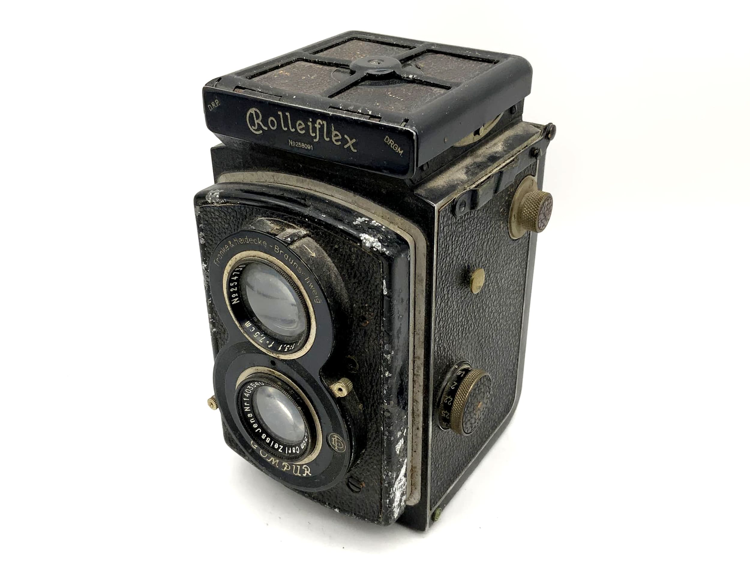 Rollei Rolleiflex Standard TLR mit Carl Zeiss Tessar 1:3.8 f=7,5cm 6x6