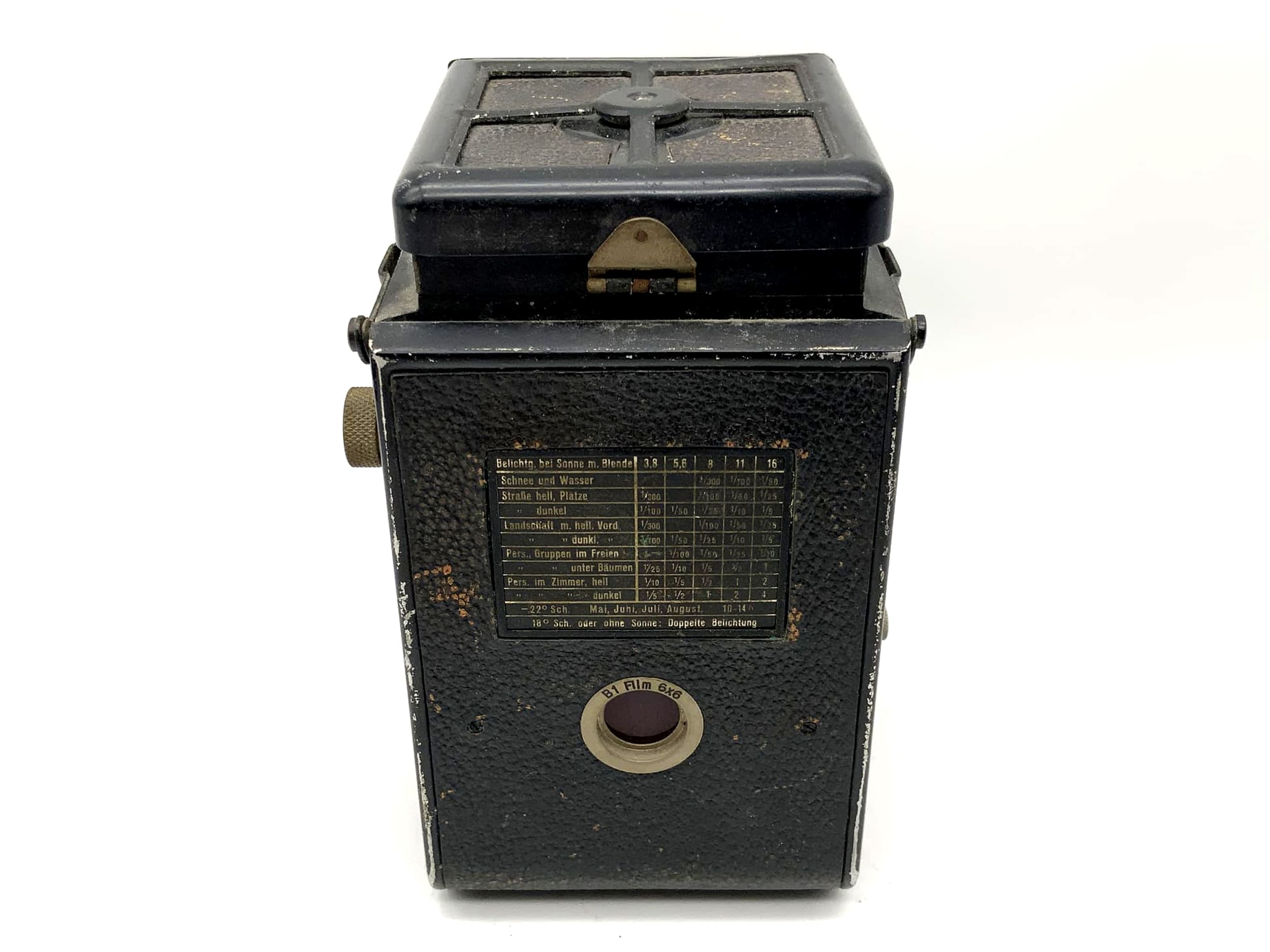 Rollei Rolleiflex Standard TLR mit Carl Zeiss Tessar 1:3.8 f=7,5cm 6x6