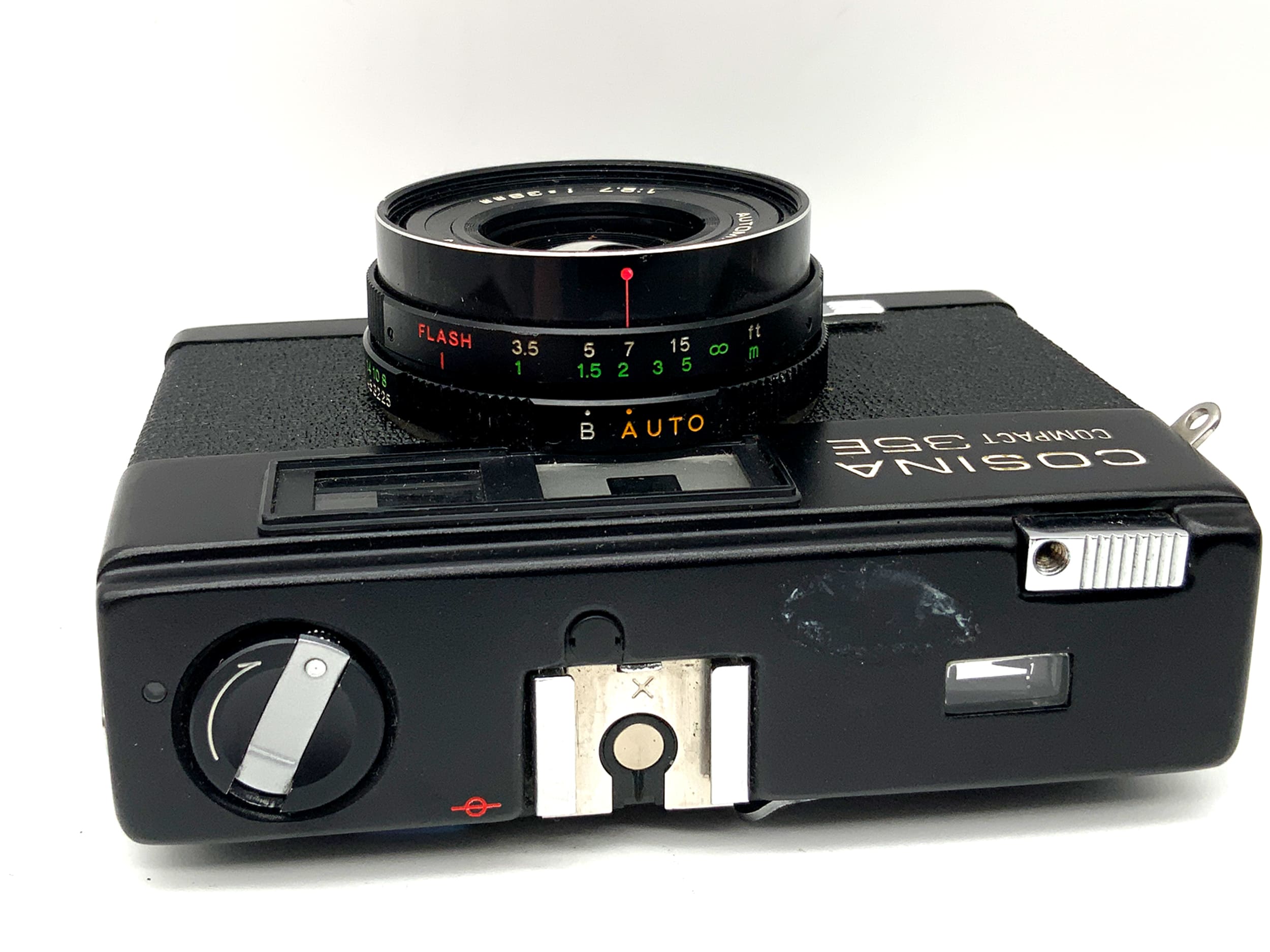 Cosina Compact 35E Point&Shoot mit Automatic Cosinon 1:2.7/38mm Analogkamera