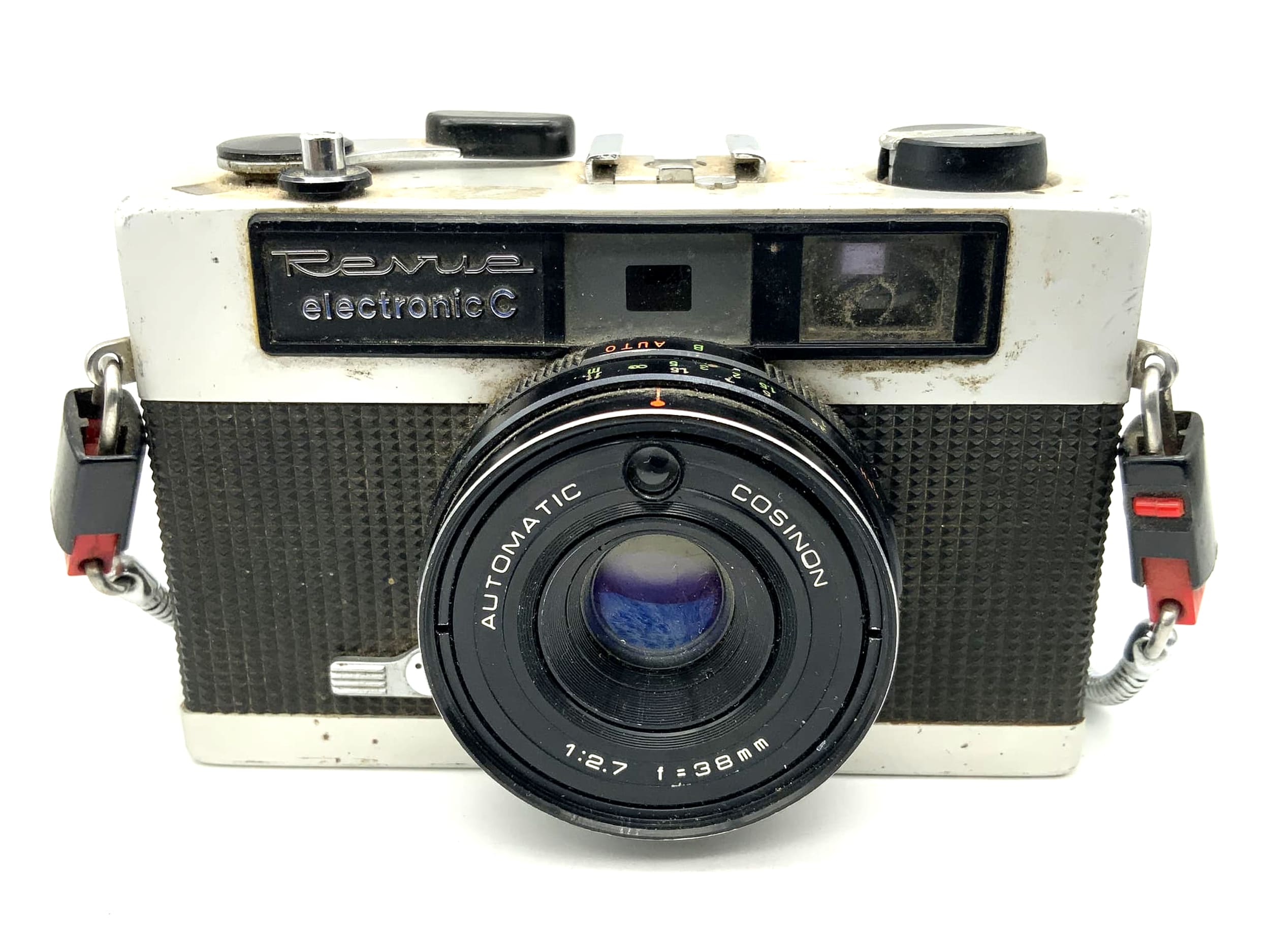 Revue electronic C Sucherkamera mit Automatic Cosinon 1:2.7/38mm !Beli defekt!