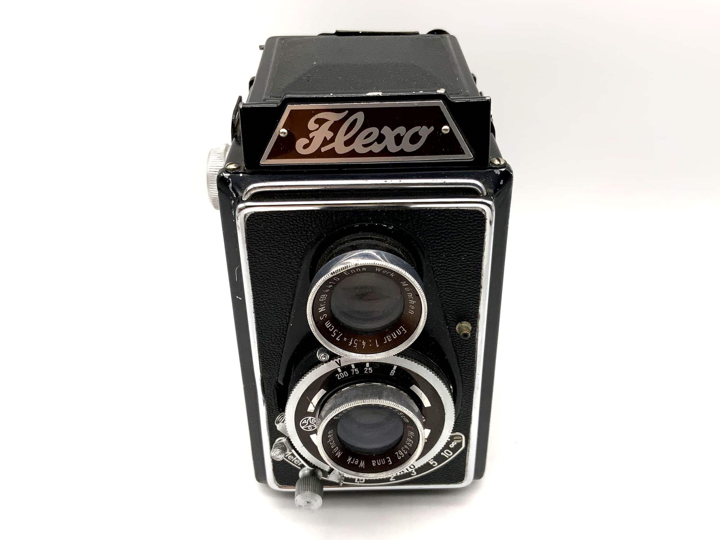 Lipca Flexo TLR mit Enna München Ennar 1:4.5 f=7.5cm red C Vario 6x6