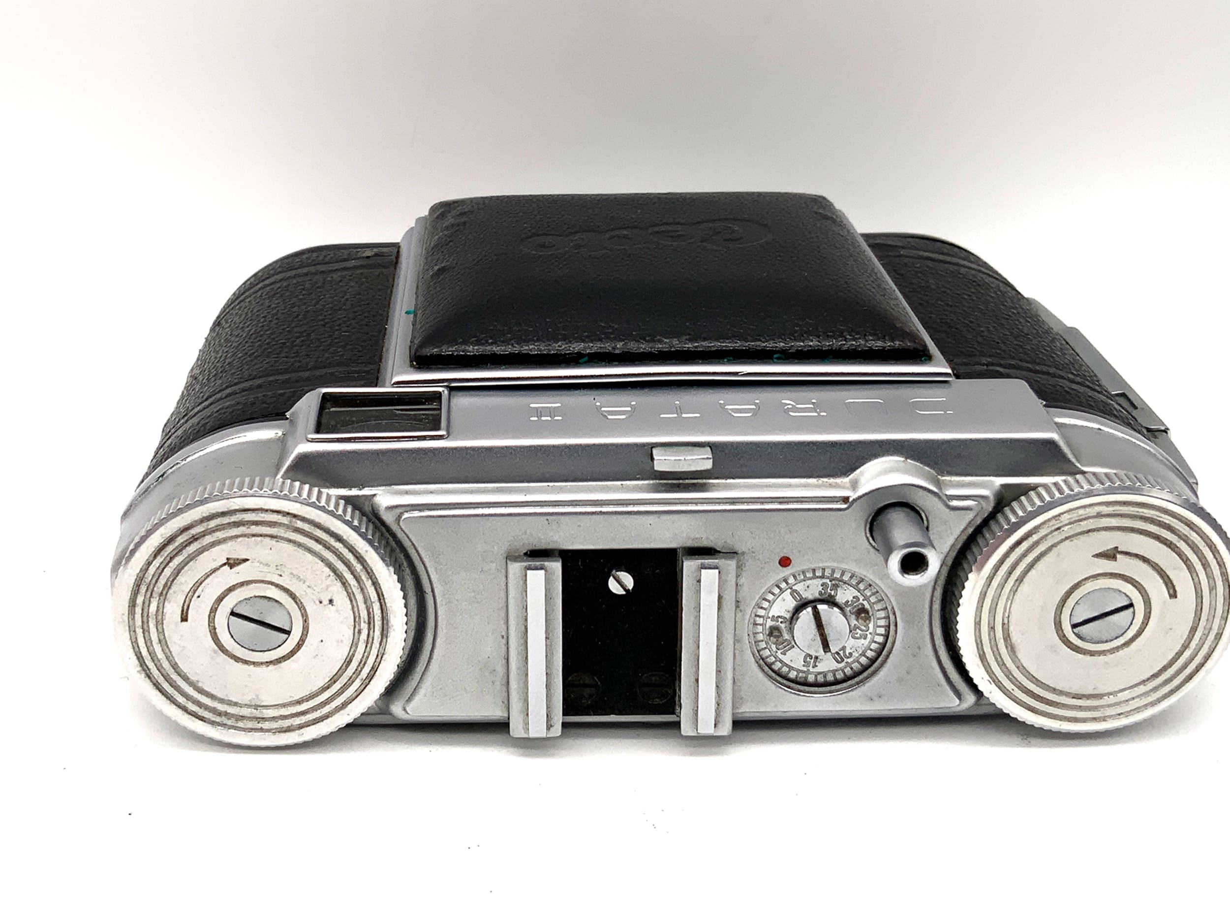 Certo Durata II Klappkamera mit Meyer Optik Trioplan 1:2.9/50 red V 0