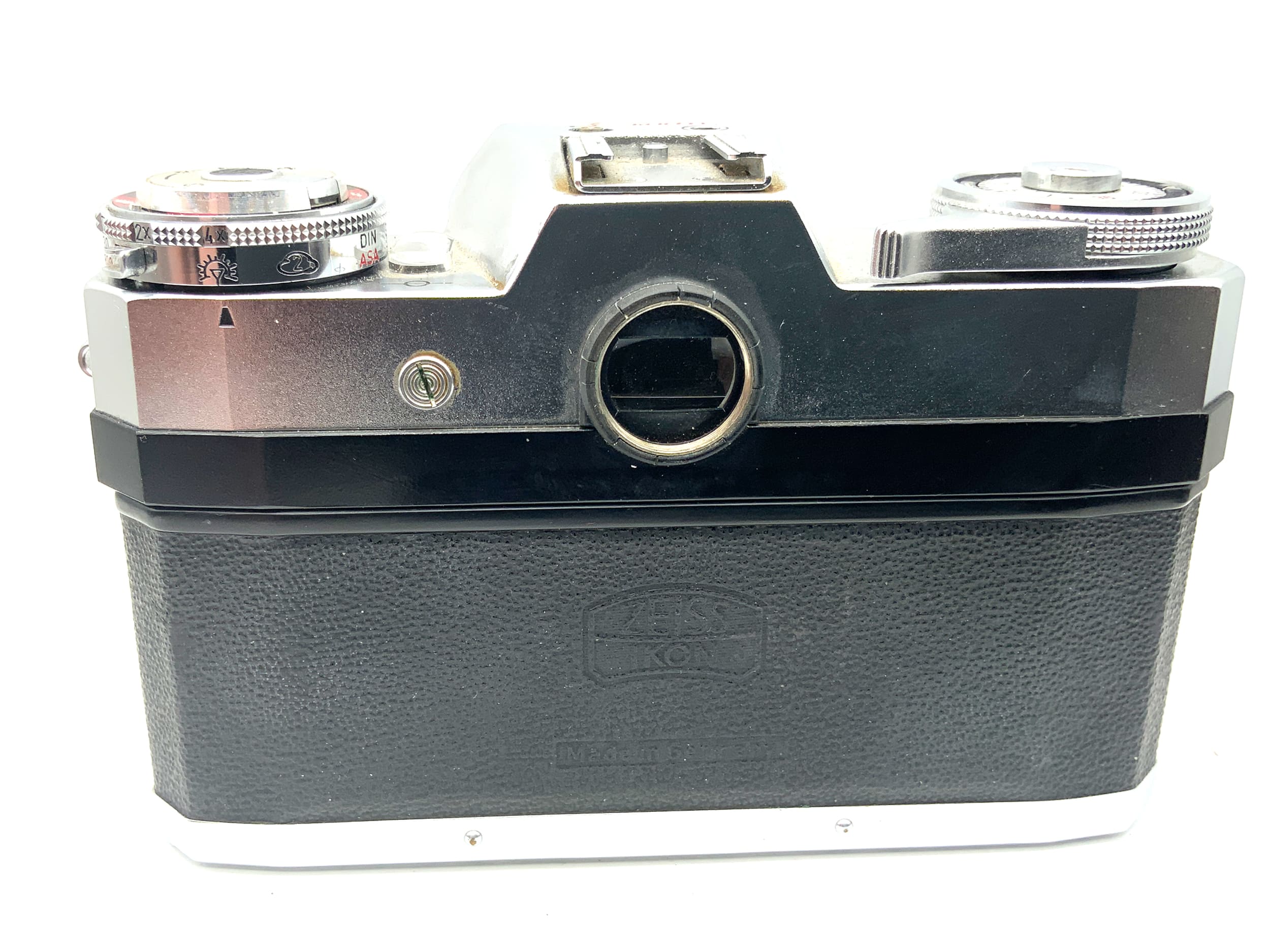 Zeiss Ikon Contaflex SLR Tessar 2.8/50 Synchro-Compur 35mm analog !Beli defekt!