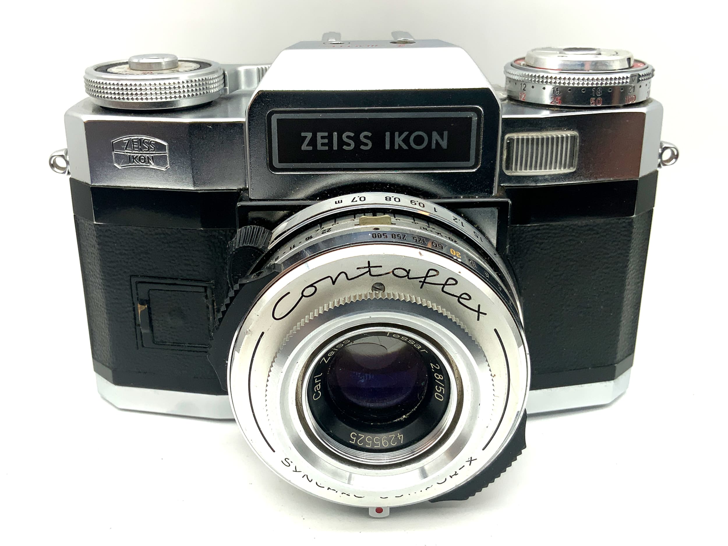 Zeiss Ikon Contaflex SLR mit Tessar 2.8/50 Synchro-Compur-X 35mm SLR analog Body