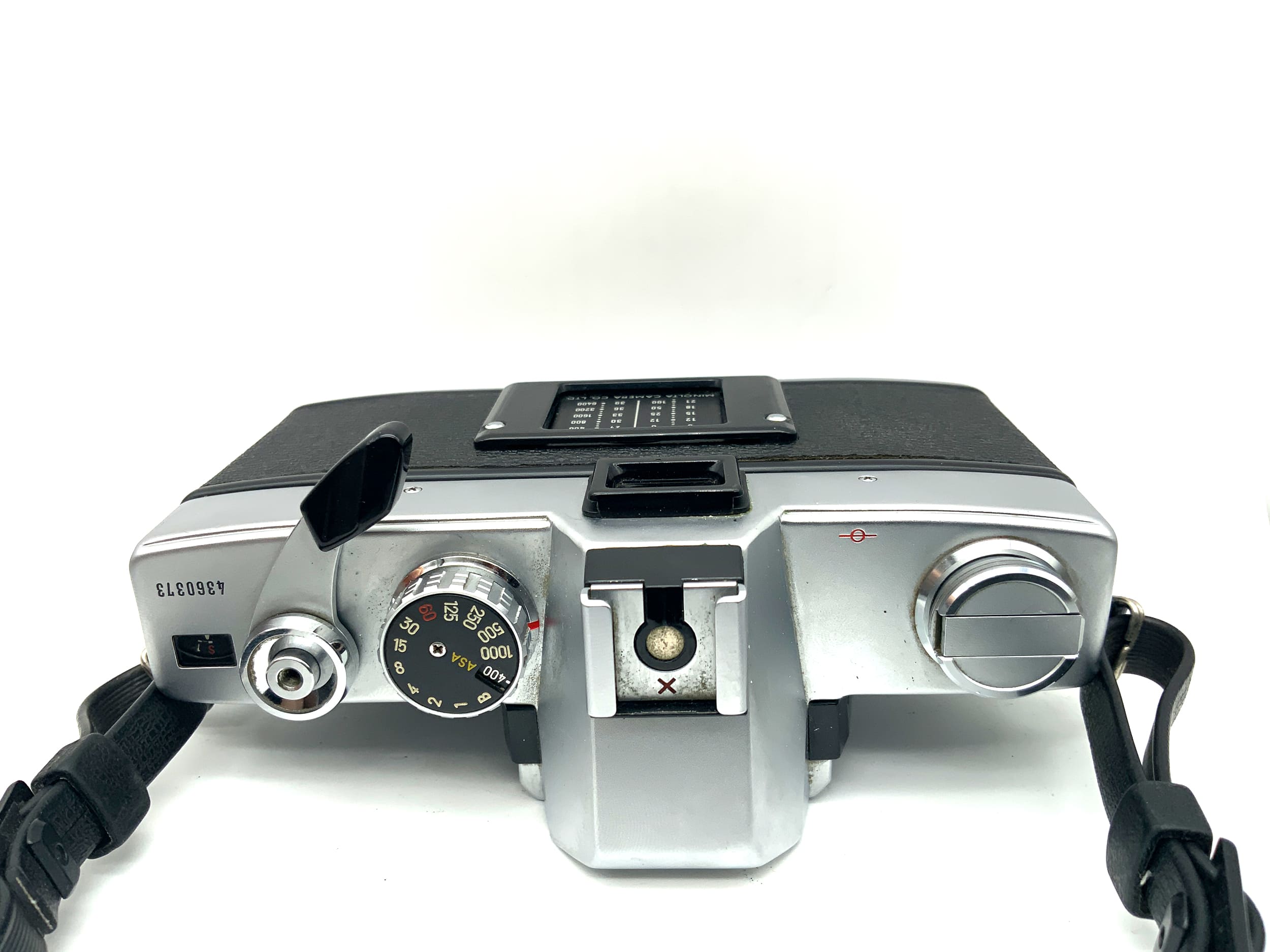 Minolta SRT 101b SLR mit Minolta MD 35mm SLR analog Body