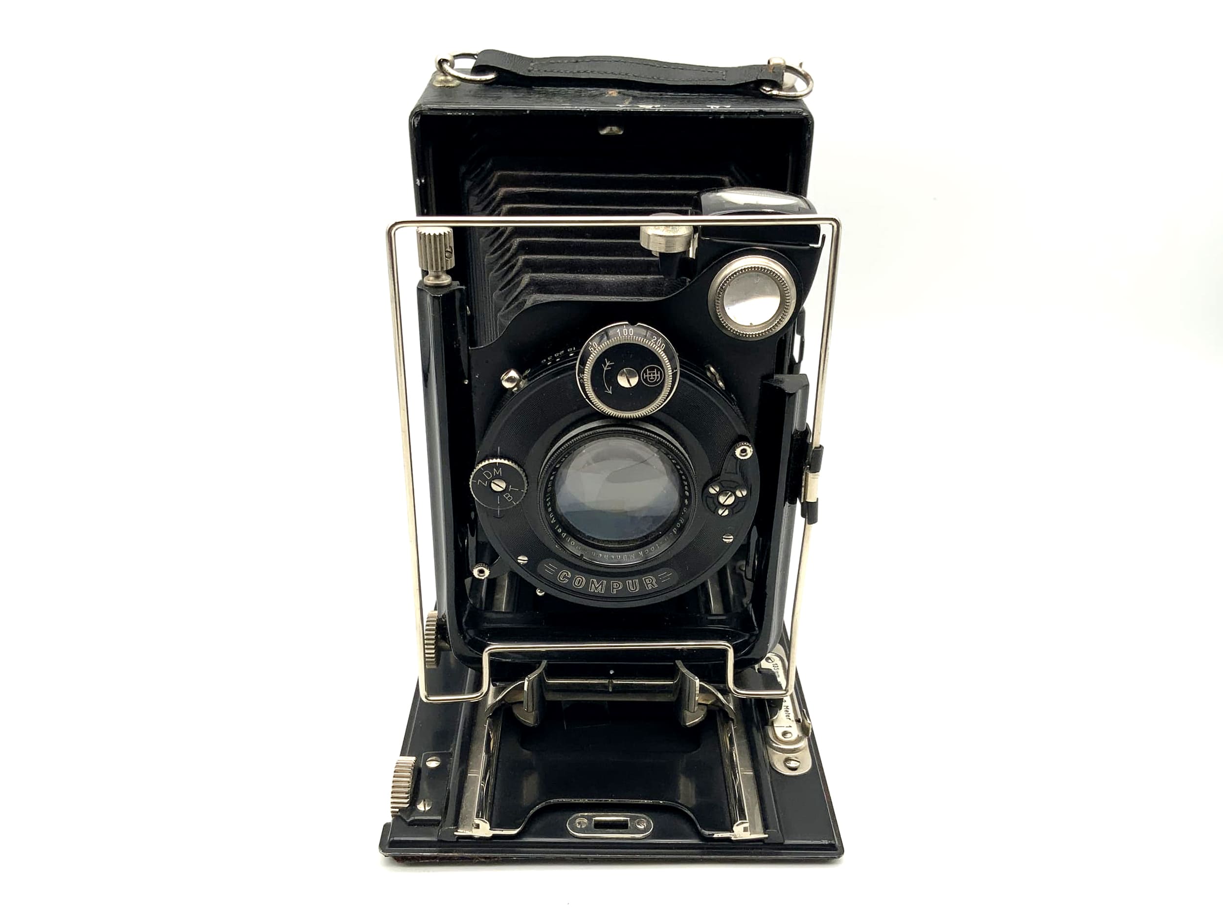 Welta Plattenkamera mit Rodenstock München Eurynar 1:4.5 f=13,5cm 9x12 Compur