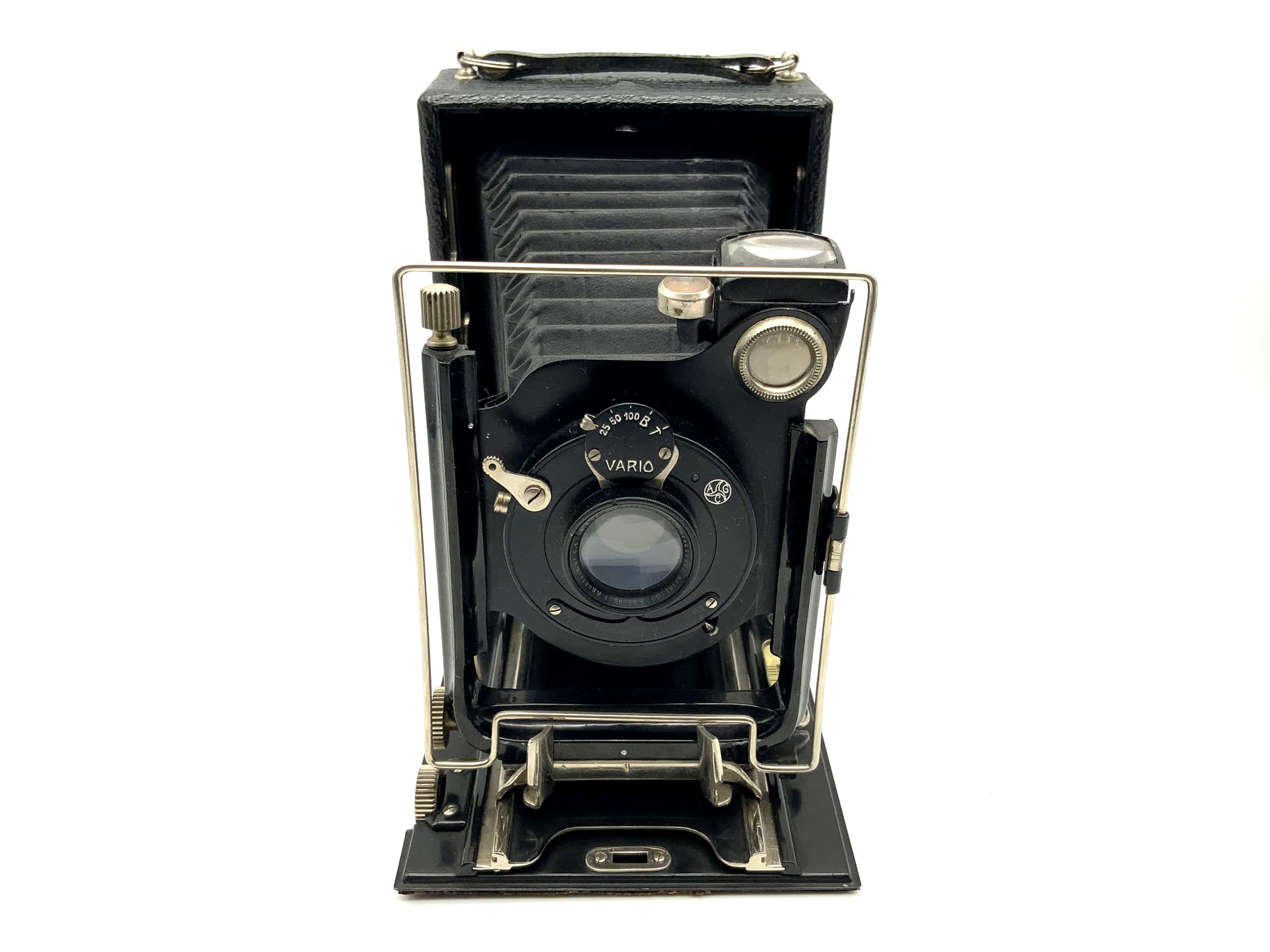 Plattenkamera mit Schneider Kreuznach Radionar Anastigmat 6.3/13,5cm 9x12 Vario