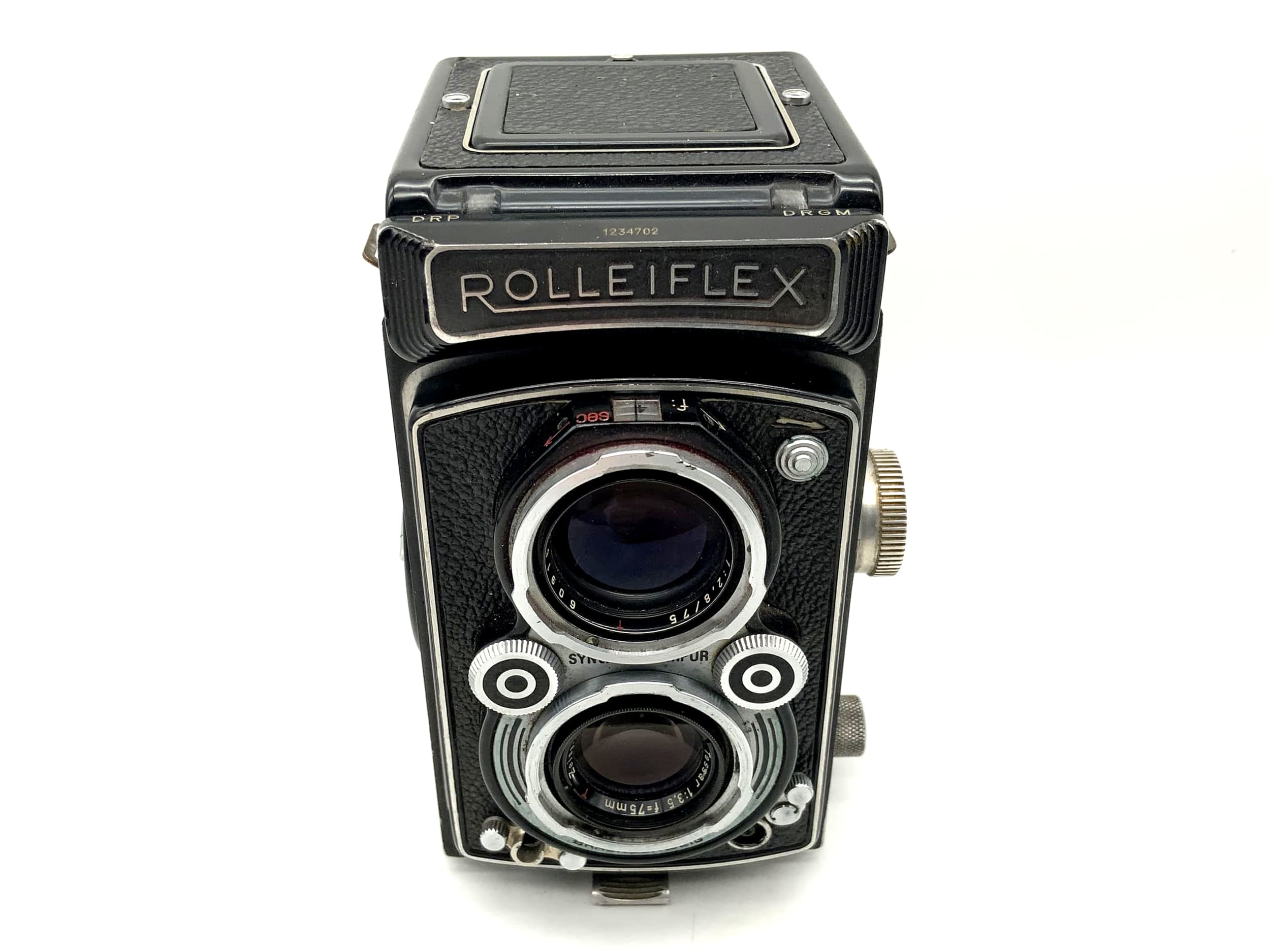 Rollei Rolleiflex Automat K4A TLR mit Zeiss Tessar 1:3.5 f=75mm Synchro-Compur
